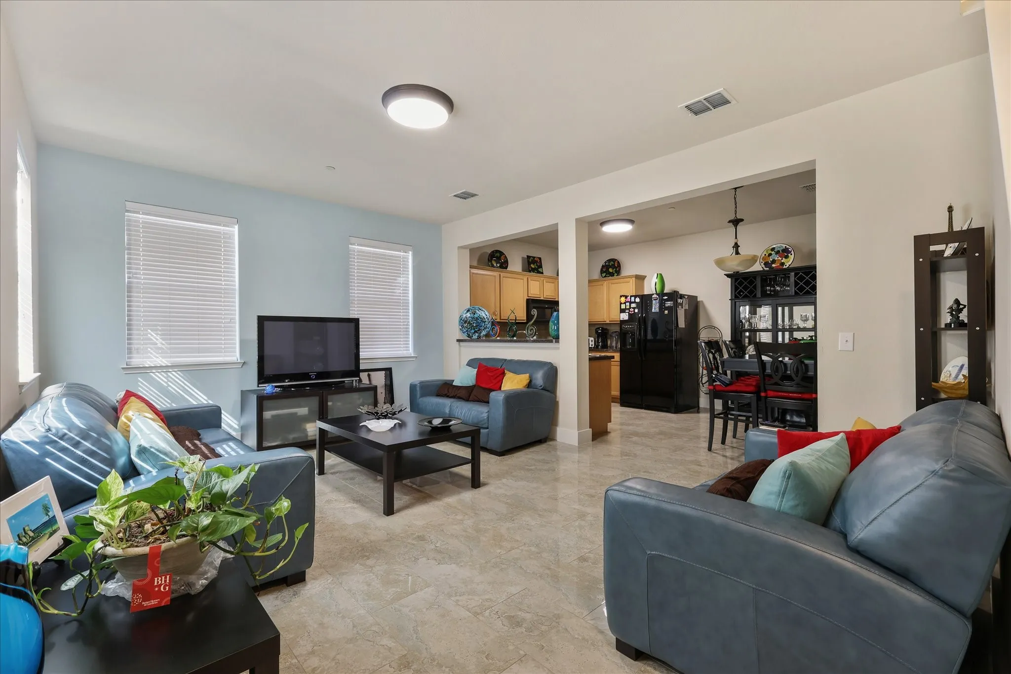 View of living room