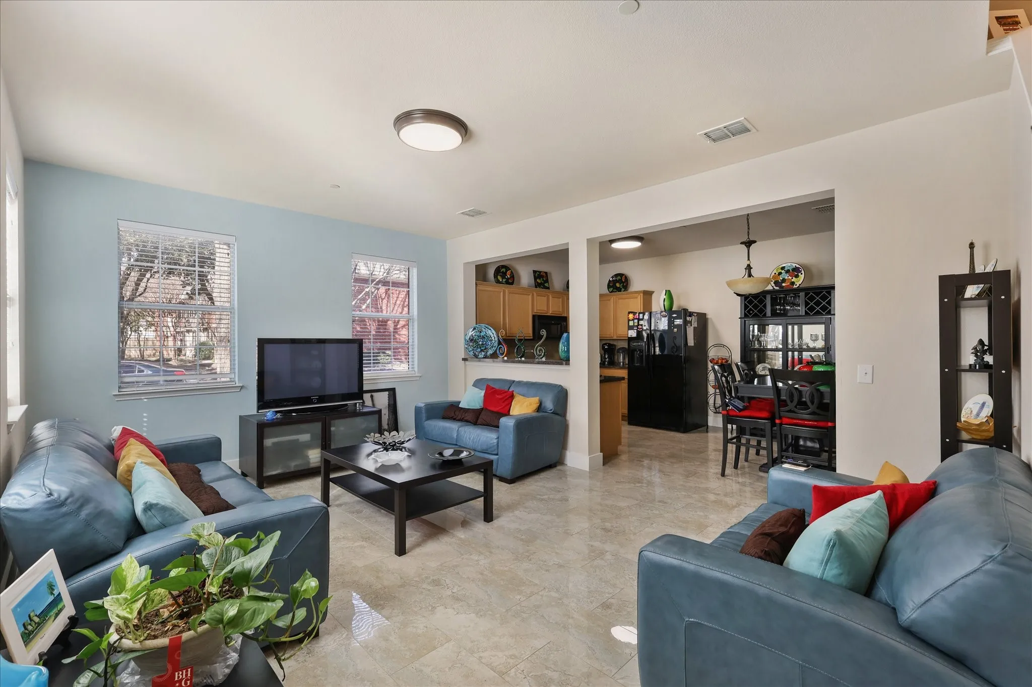 View of living room