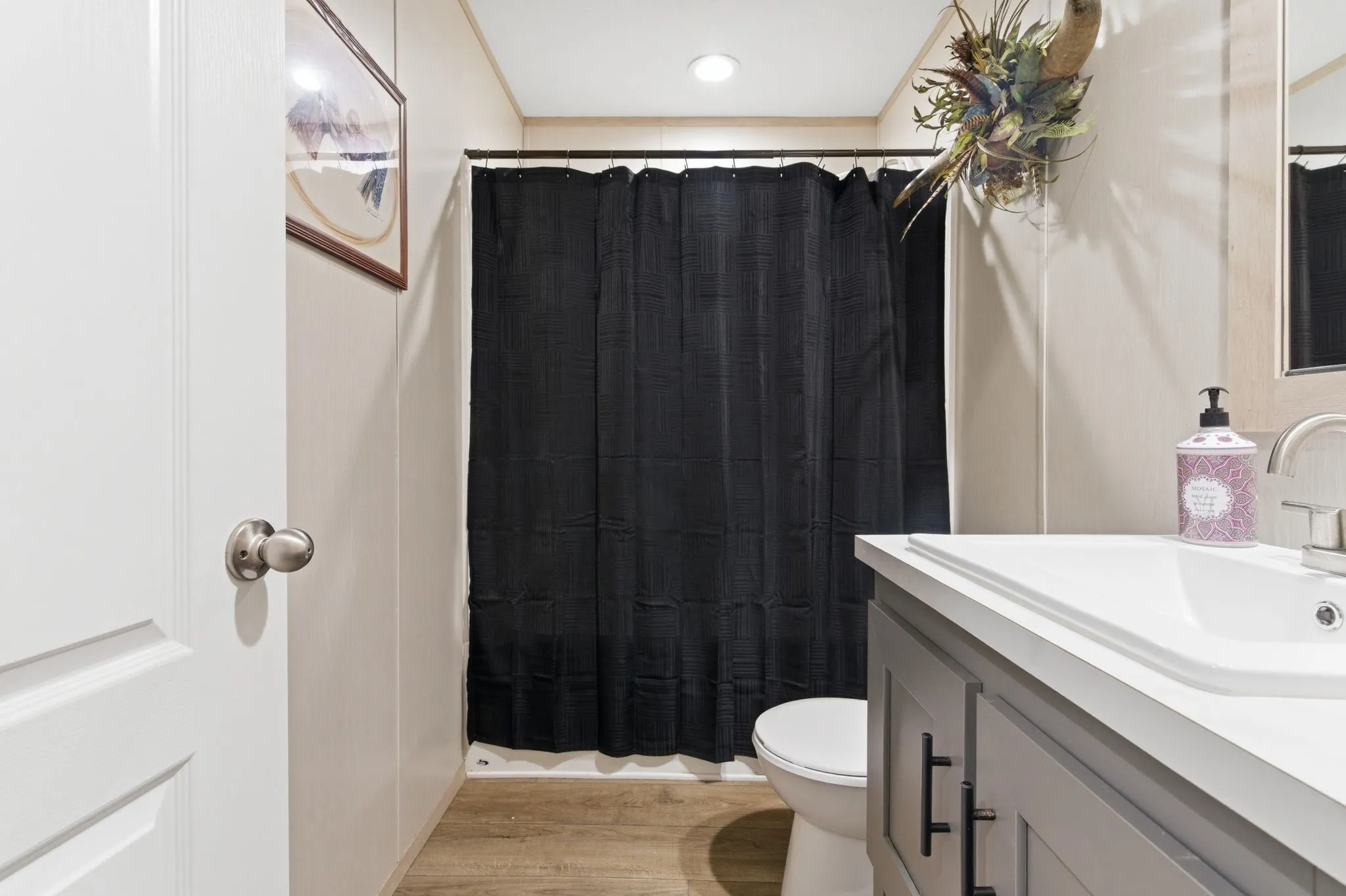 Hallway Bathroom