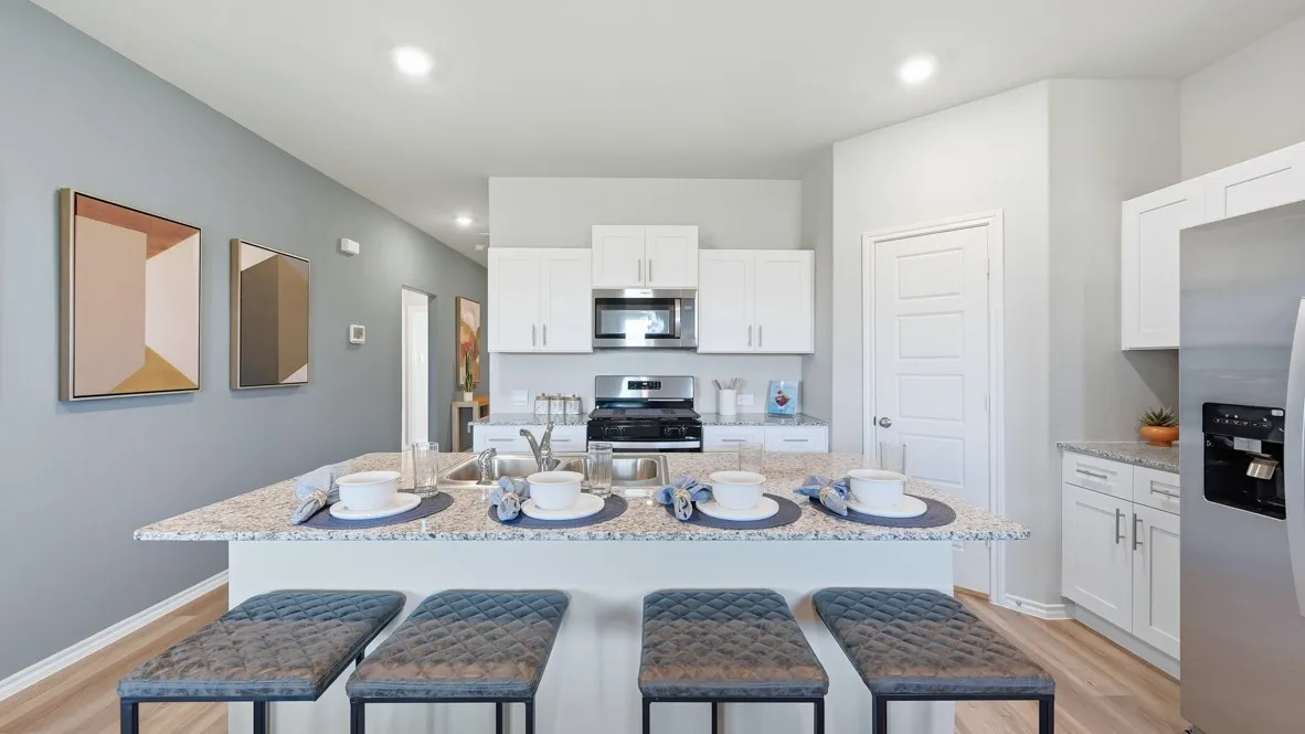 Kitchen-All Home and community information, including pricing, included features, terms, availability and amenities, are subject to change at any time without notice or obligation. All Drawings, pictures, photographs, video, square footages, floor plans, elevations, features, colors and sizes are approximate for illustration purposes only and will vary from the homes as built.