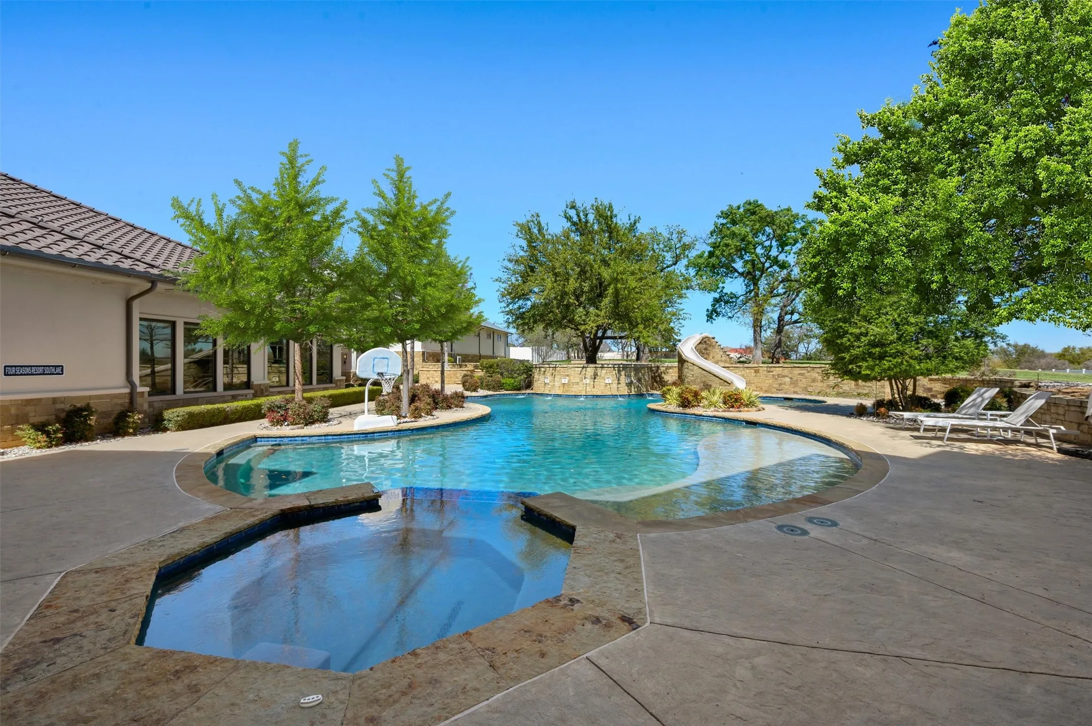 Pool and hot tub
