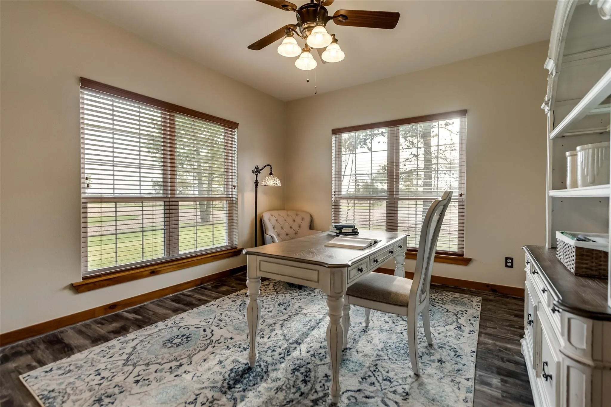 Front, second bedroom can also be used as an office.