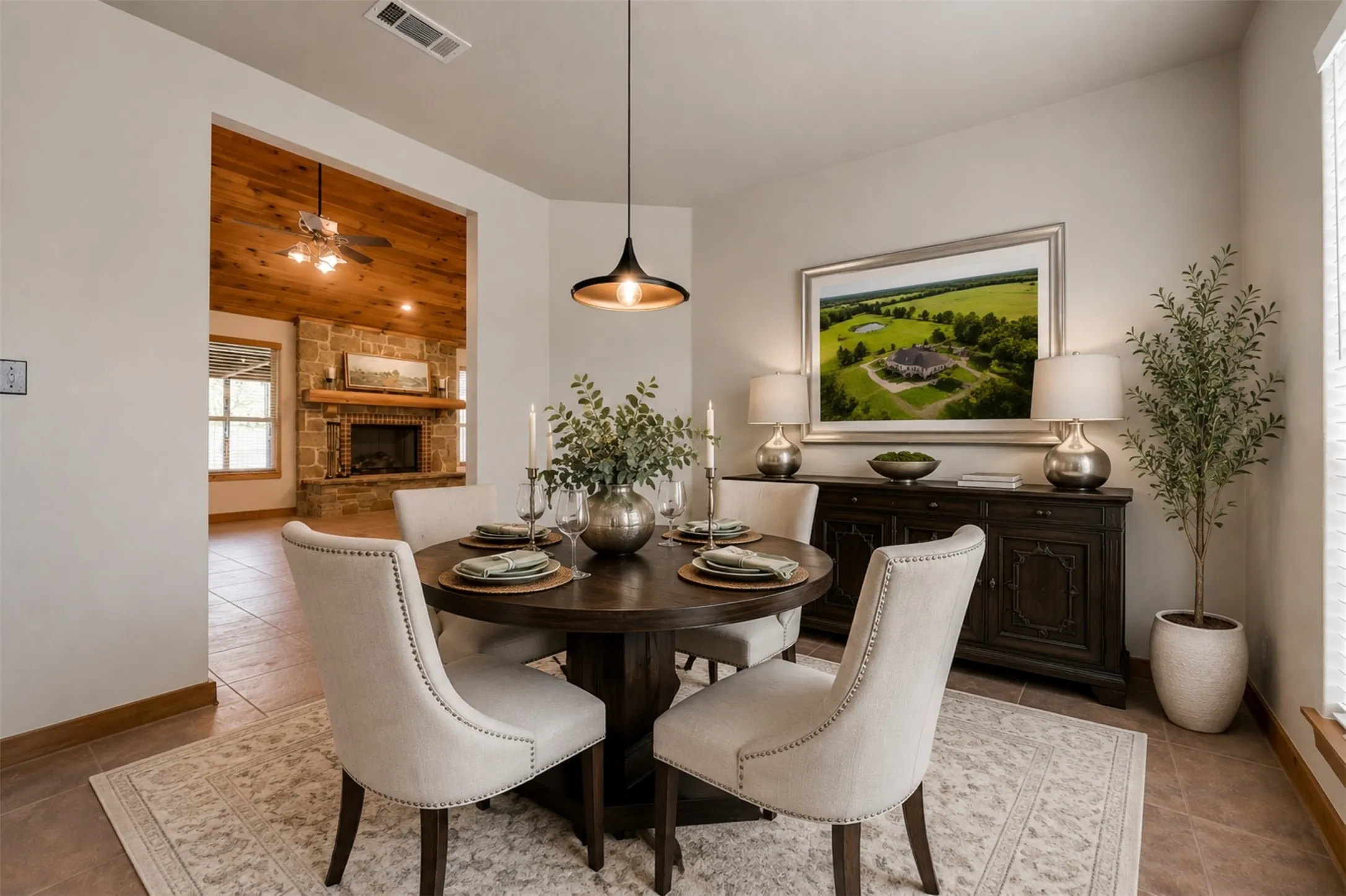 Working from home in your dedicated home office.