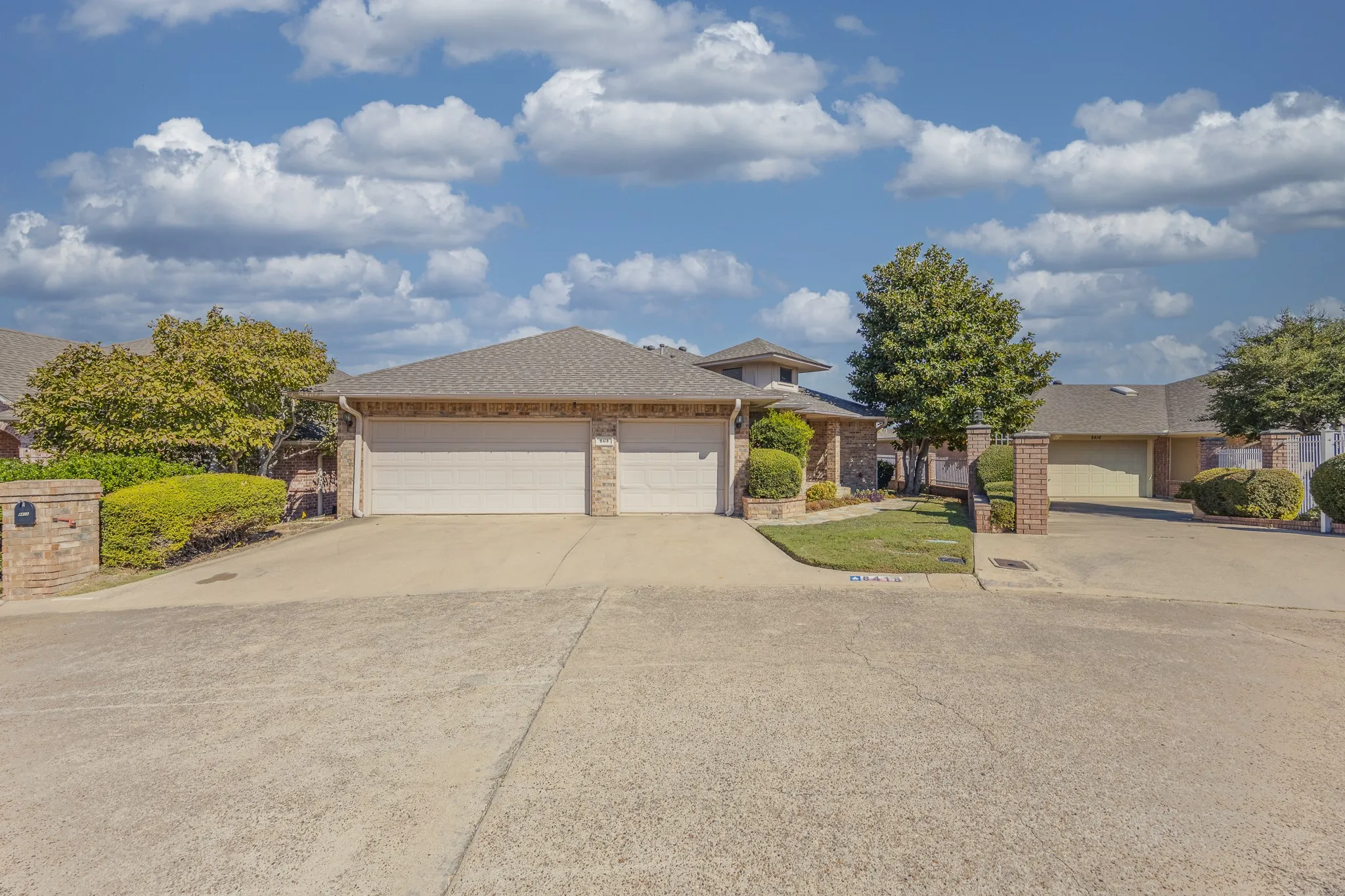 Three Car Garage