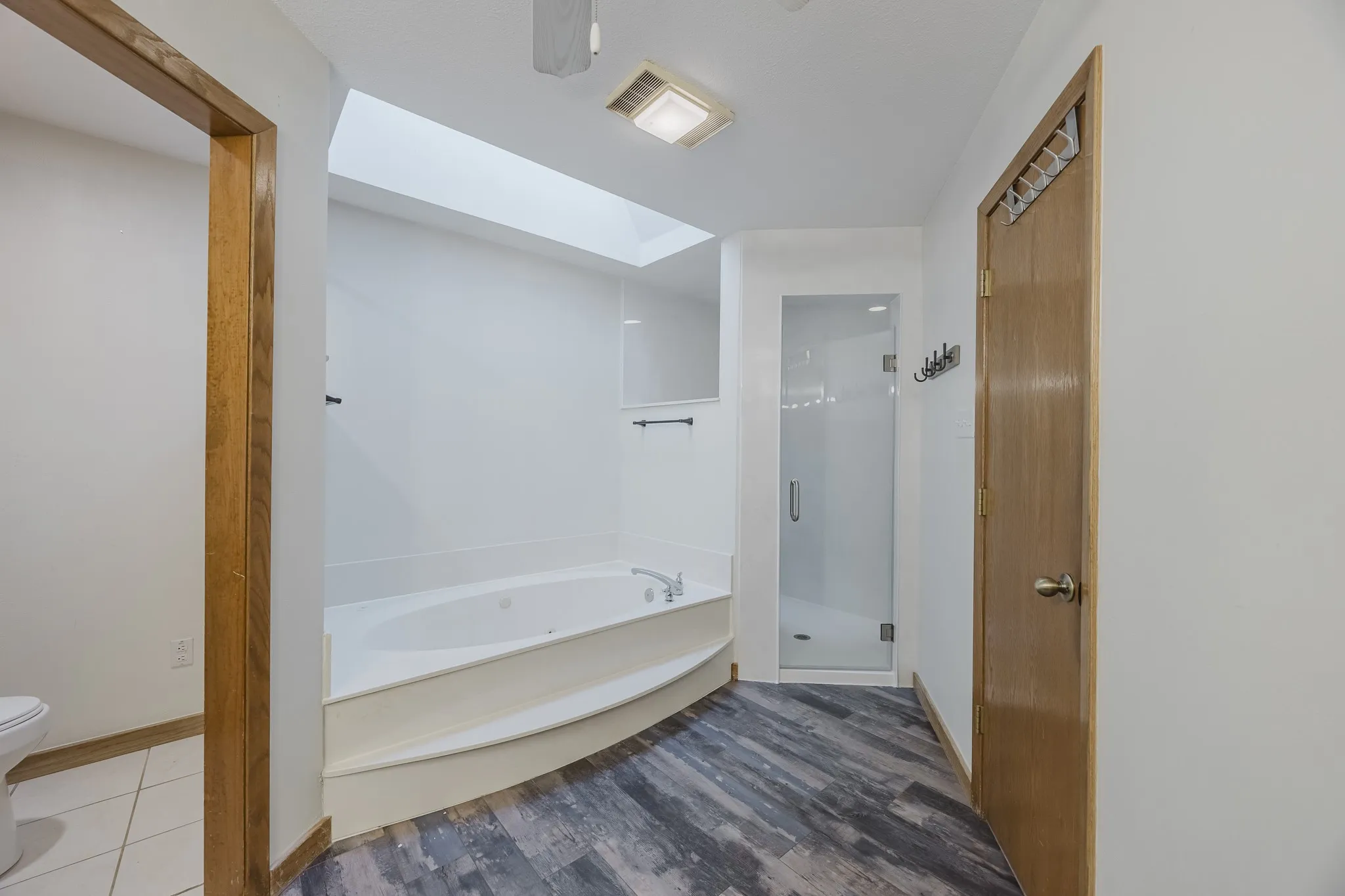 Located Upstairs