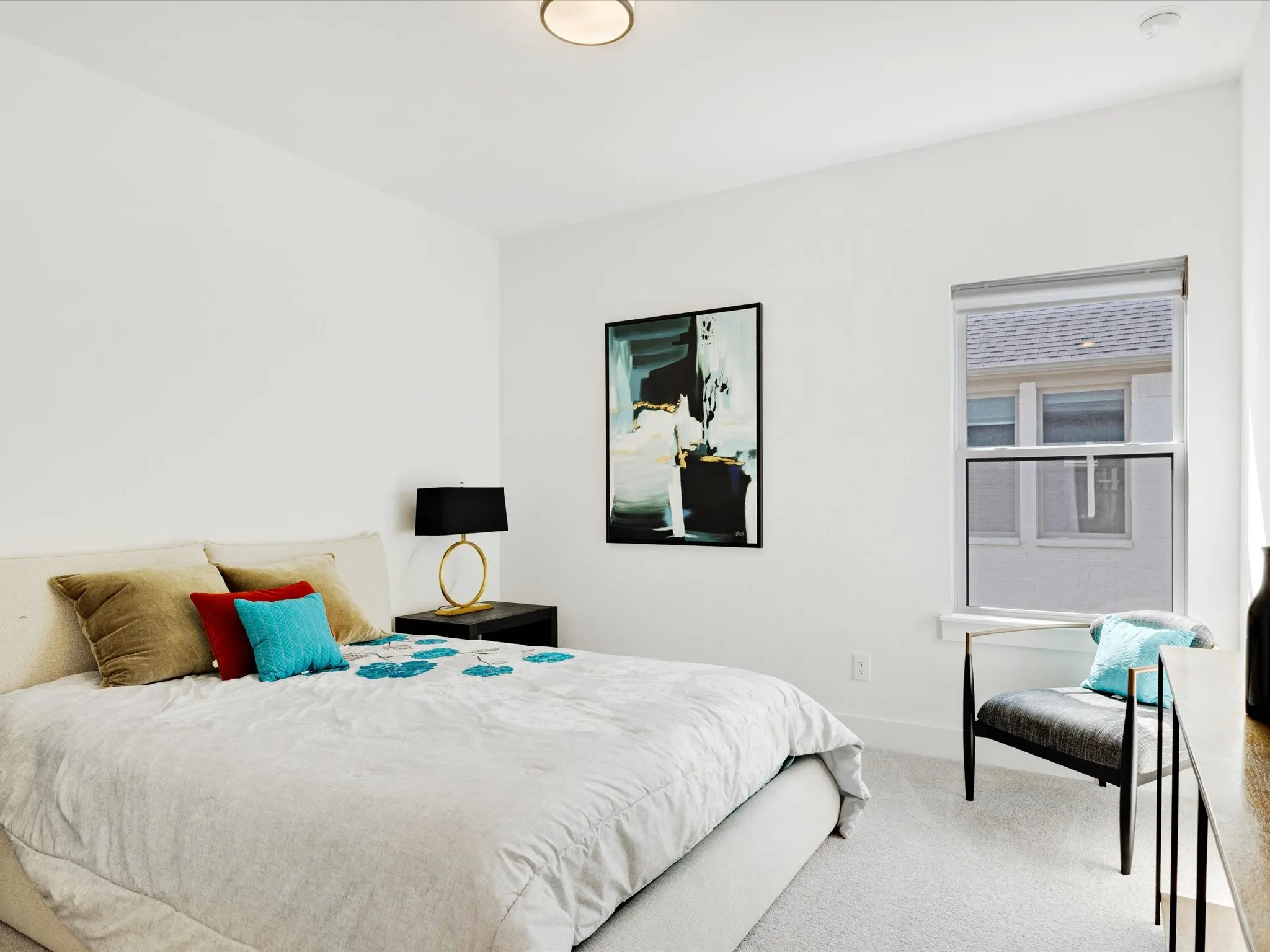 Bedroom 4 with en suite bath