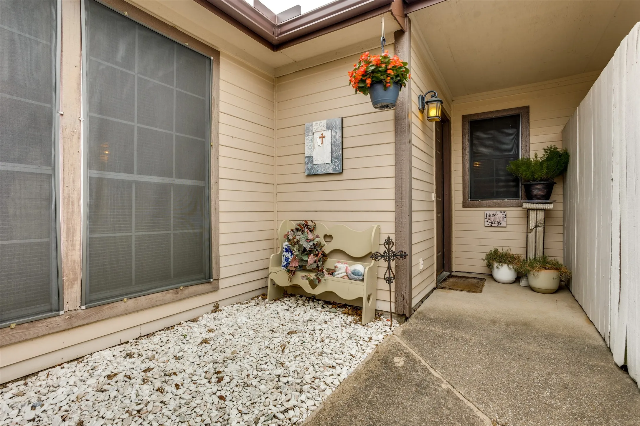 Front door to home.