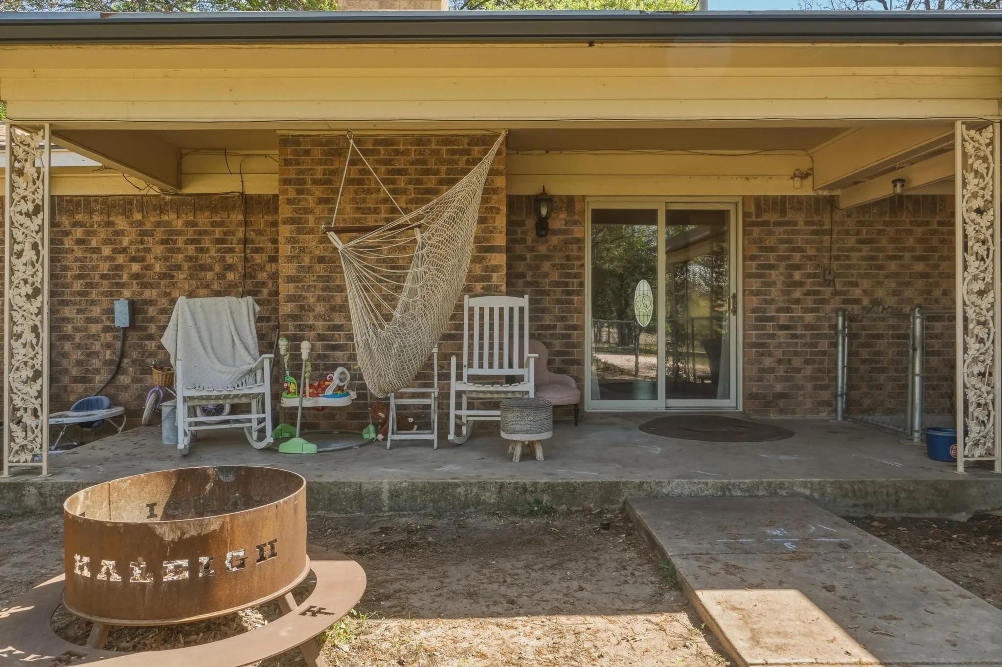 Covered Back Patio