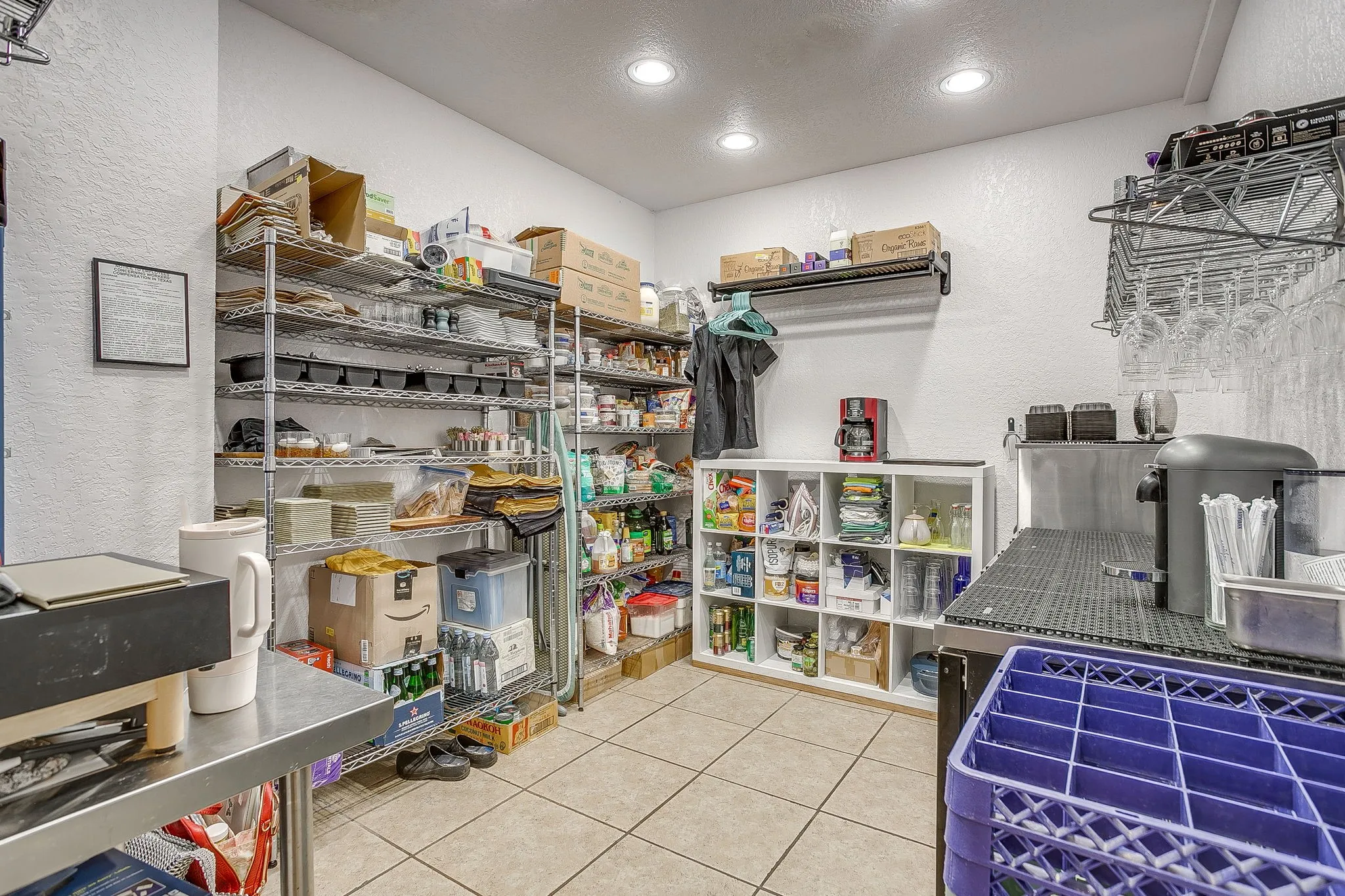 Plenty of room for storage.