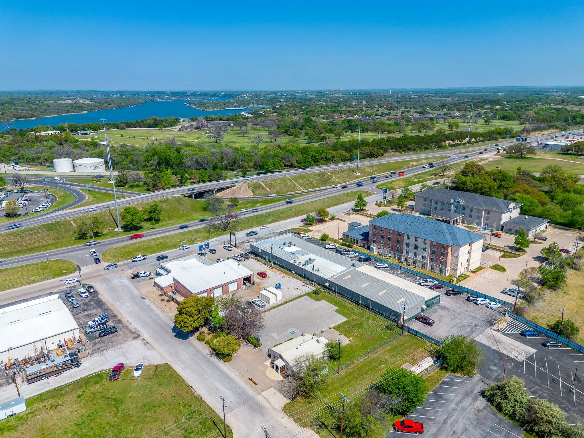 Minutes from the historic district and the lake.