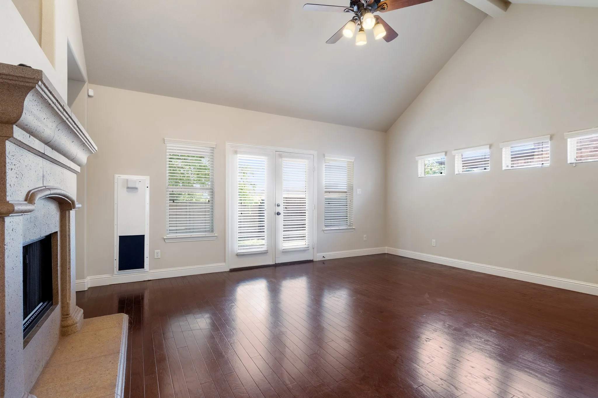 Vaulted ceilings