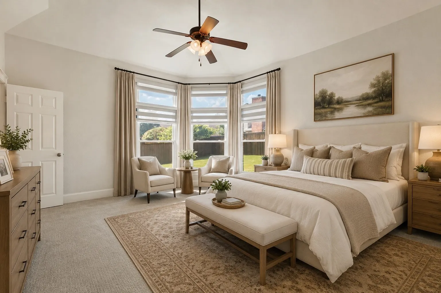 Furniture and decor have been virtually added to help you envision the potential of this space.