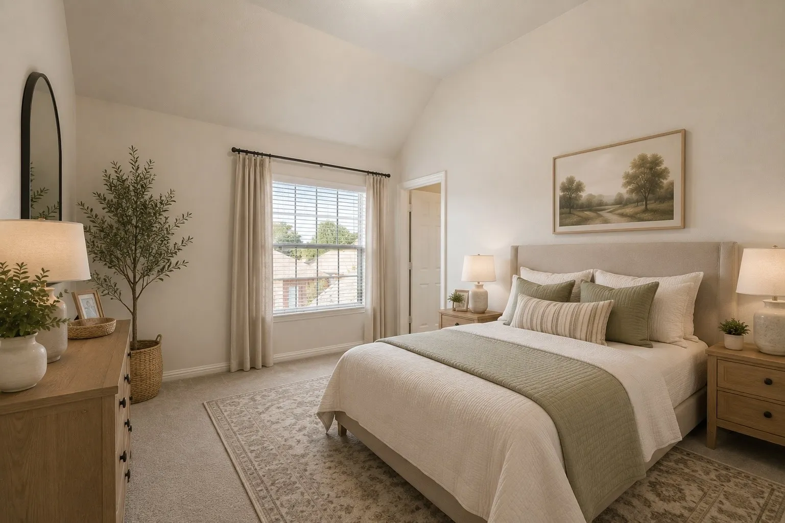 Furniture and decor have been virtually added to help you envision the potential of this space.