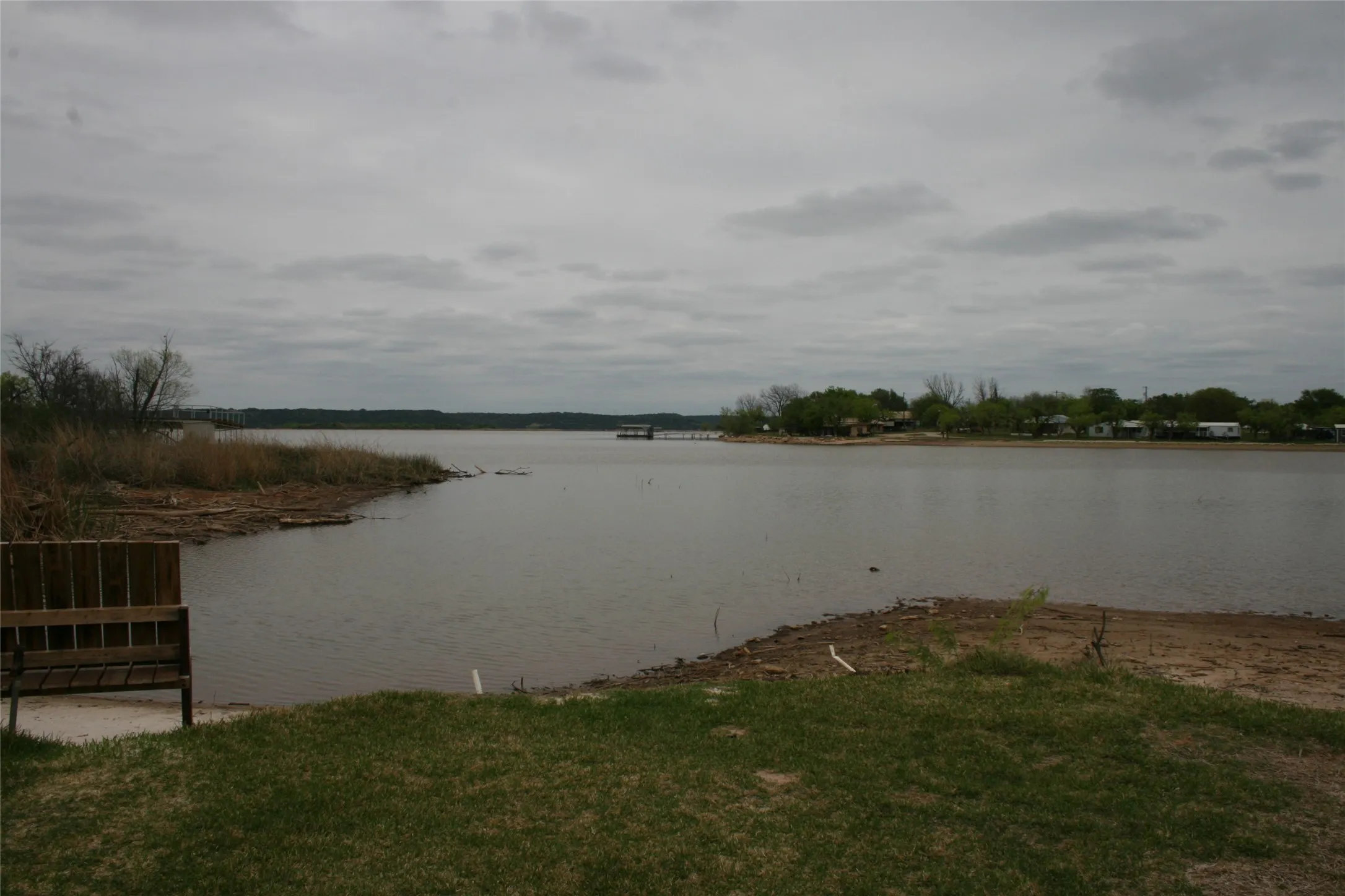 Lake view from the bank