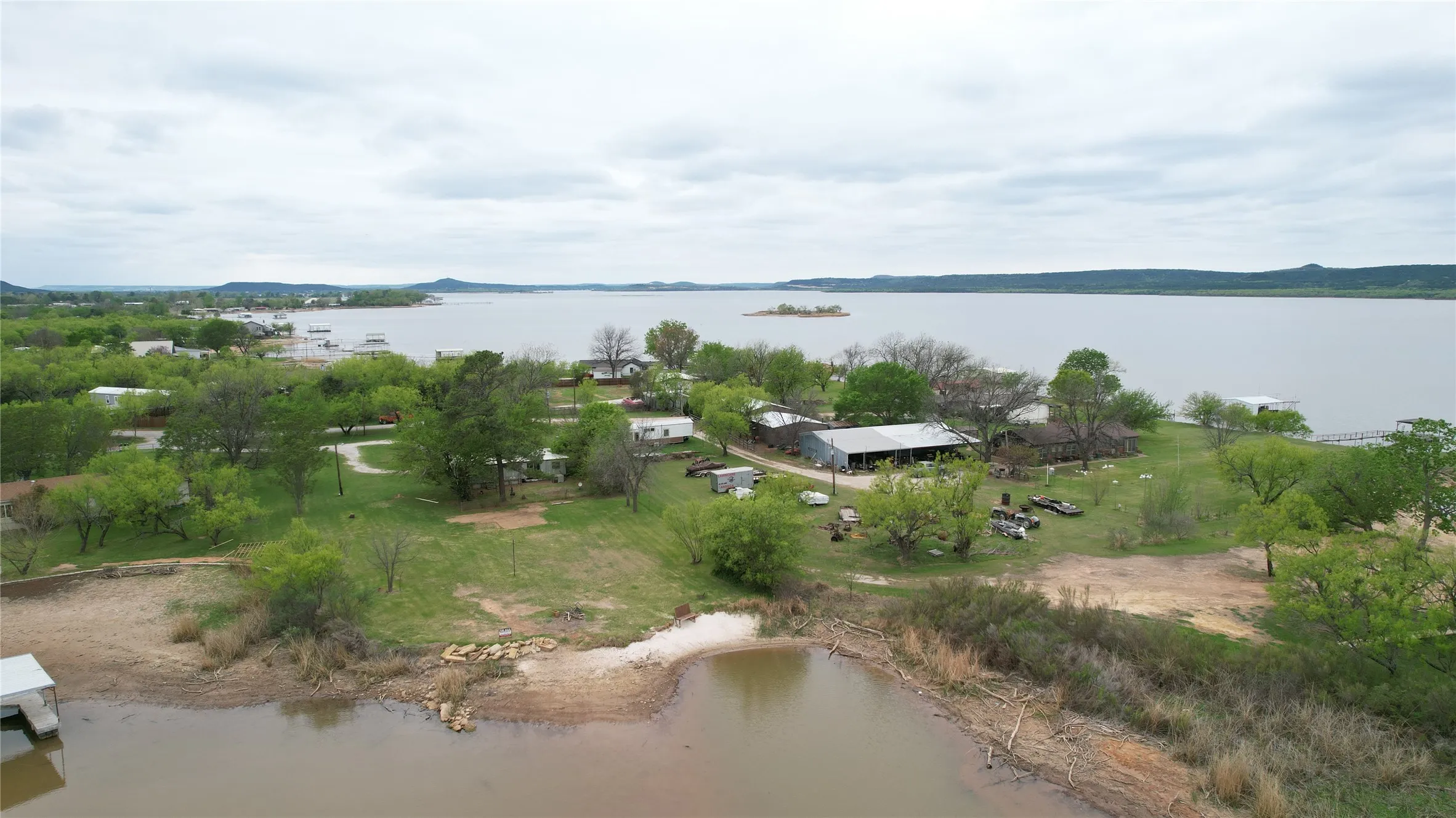 View from the lake