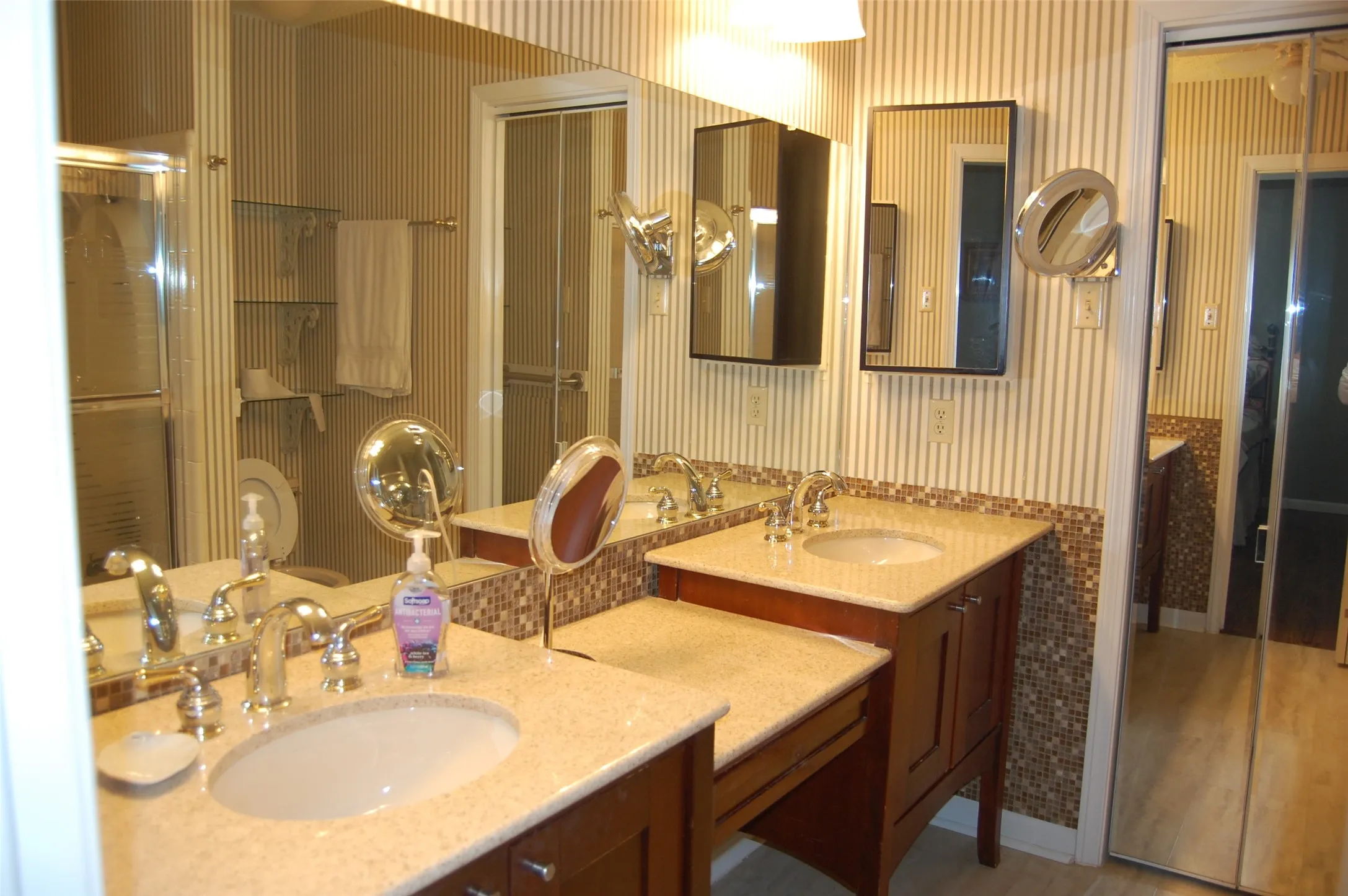 Master Bath with Separate Vanities
