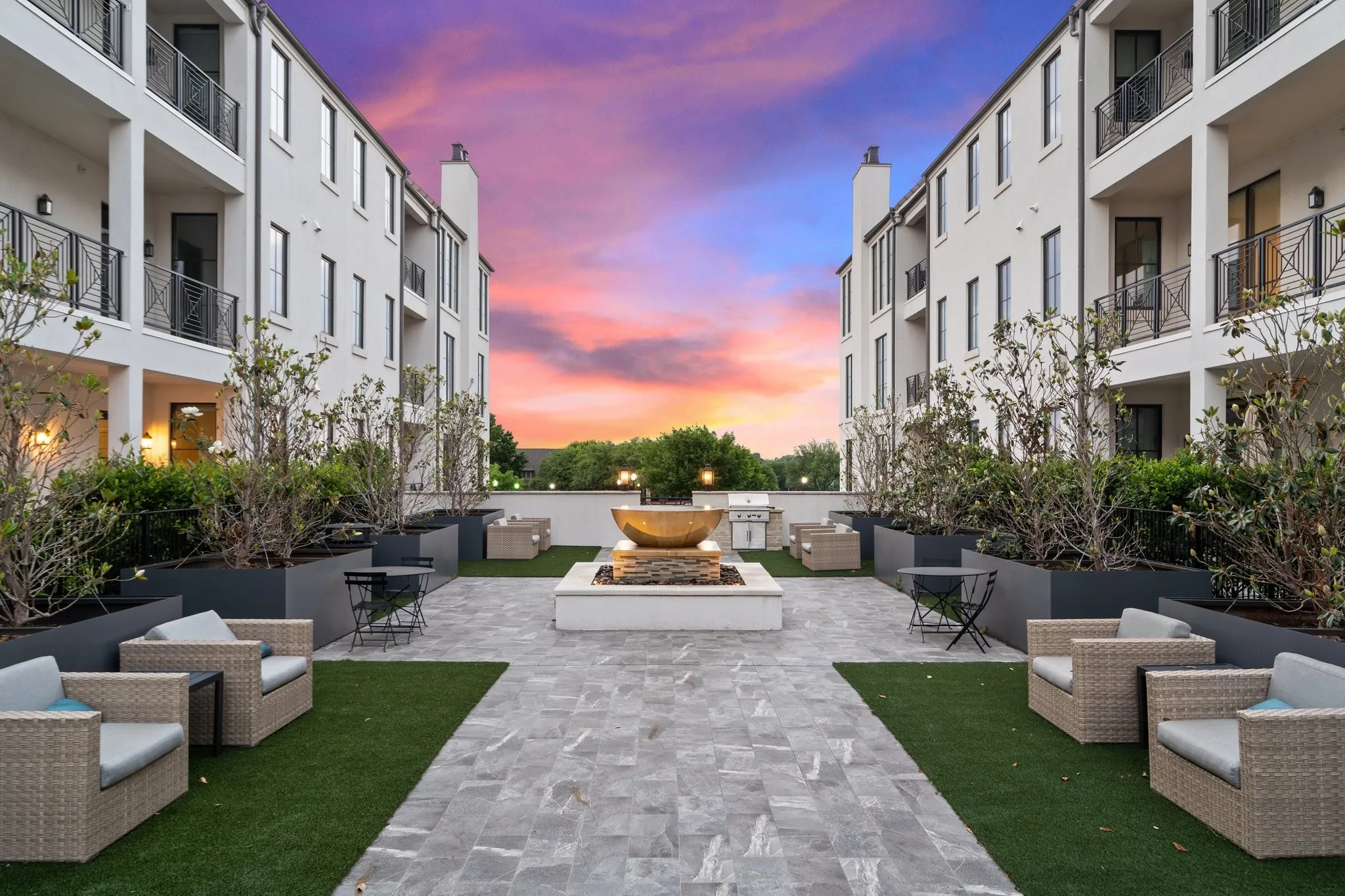 Community courtyard