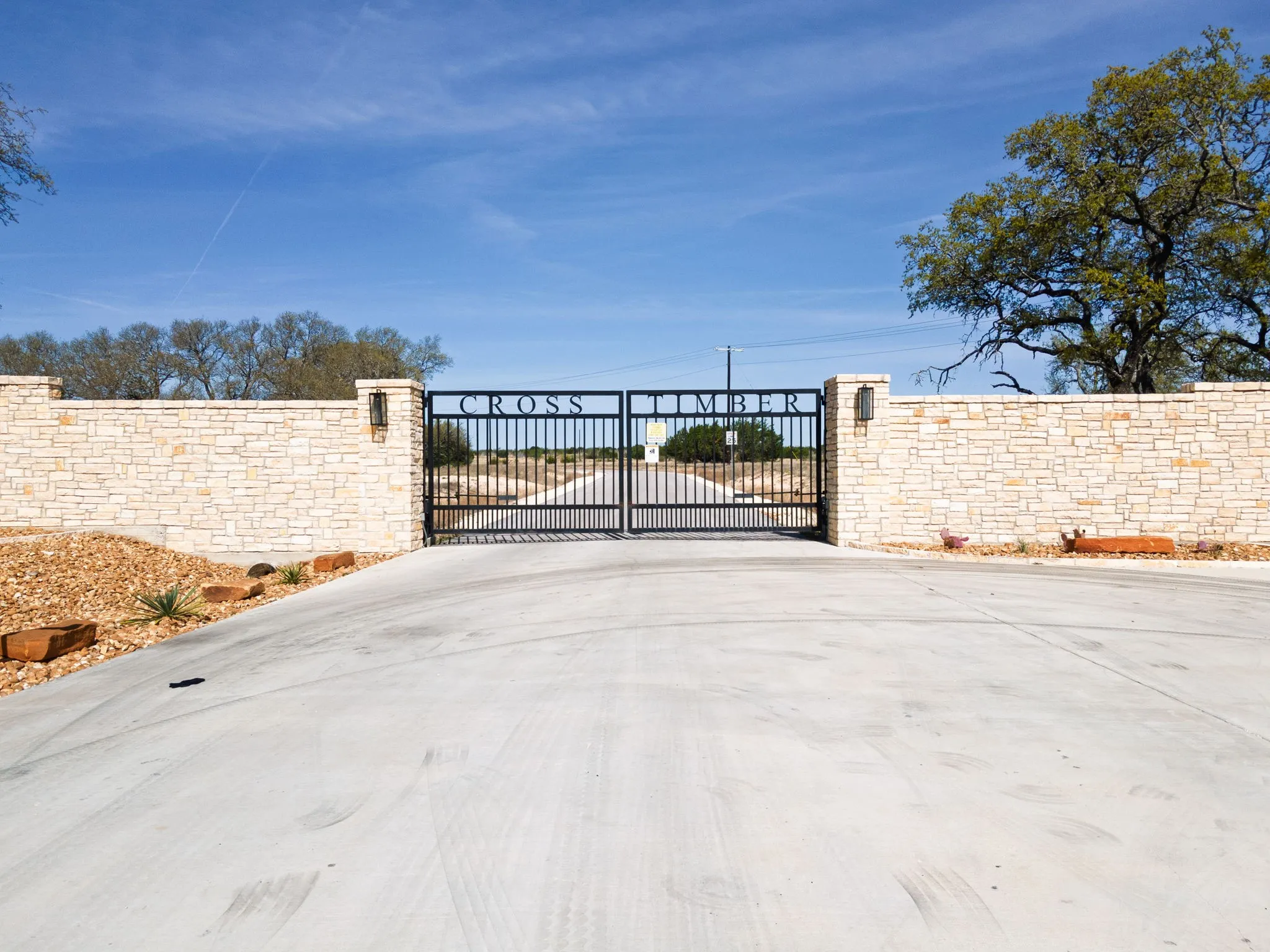 View of gate
