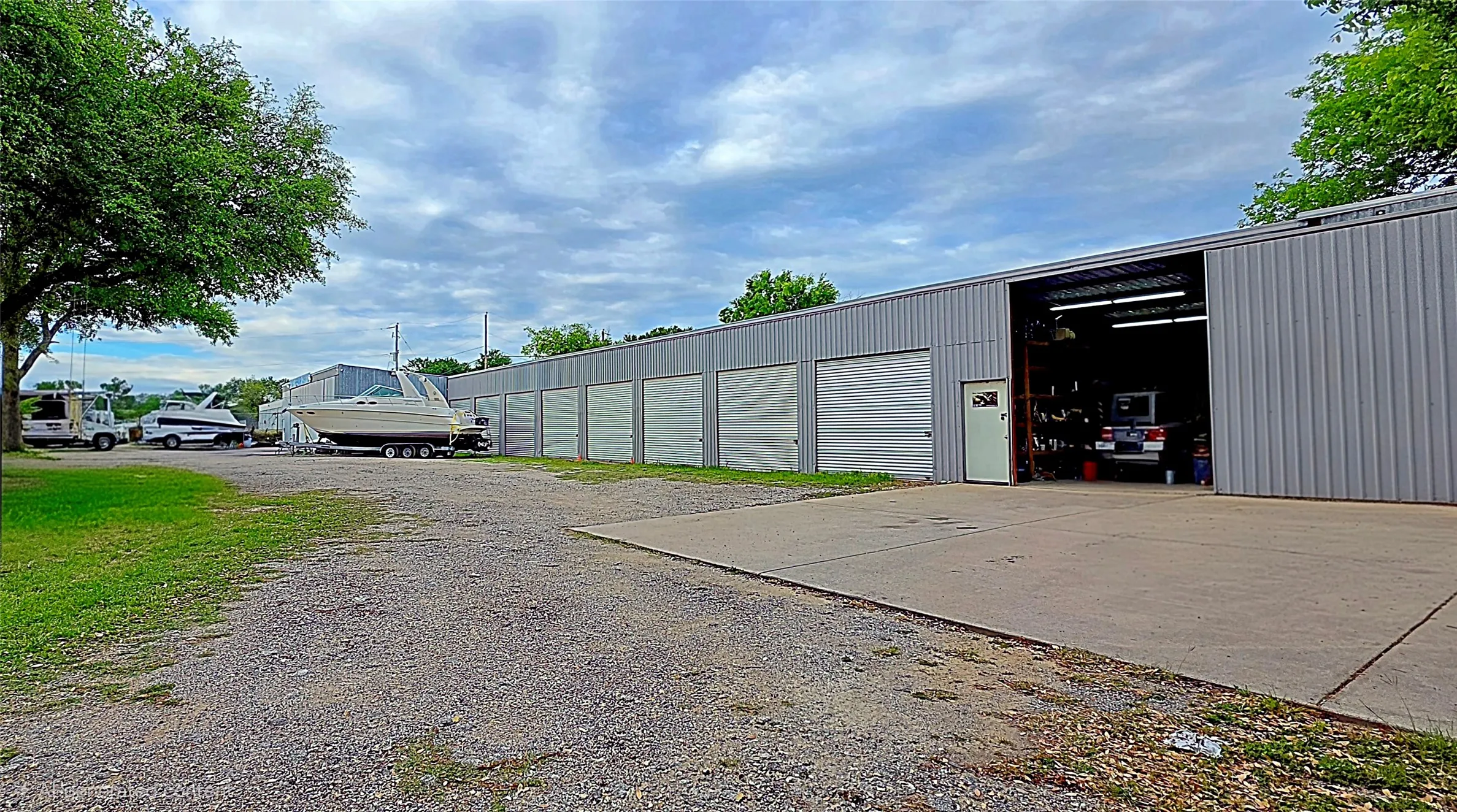 Income producing warehouse.