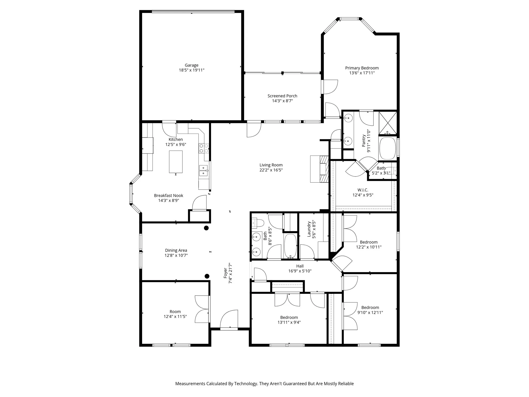 View of room layout