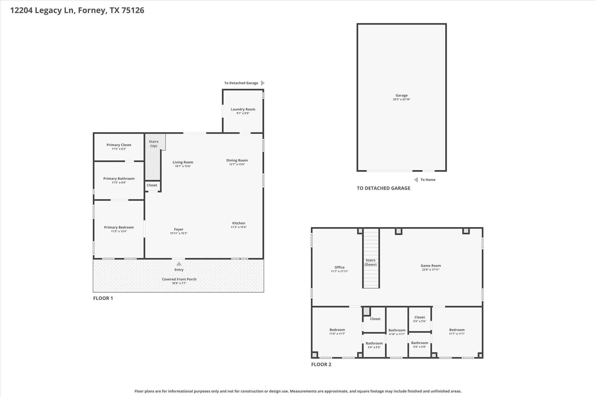Single Family Residence For Sale in Kaufman County , 12204 Legacy Lane, Forney, Texas 75126, 3 Bedroom, 2 Bathroom, 1 Garage spaces, 2,493 Sqft, built in 2016, Preowned, mls#21223672, Real Estate Agent in Forney, Homes For Sale in Kaufman county, Homes For Sale in Forney, Realtor in Forney Texas, Real Estate Brokerage Independent Realty Texas, Luminita Cordes Realtor