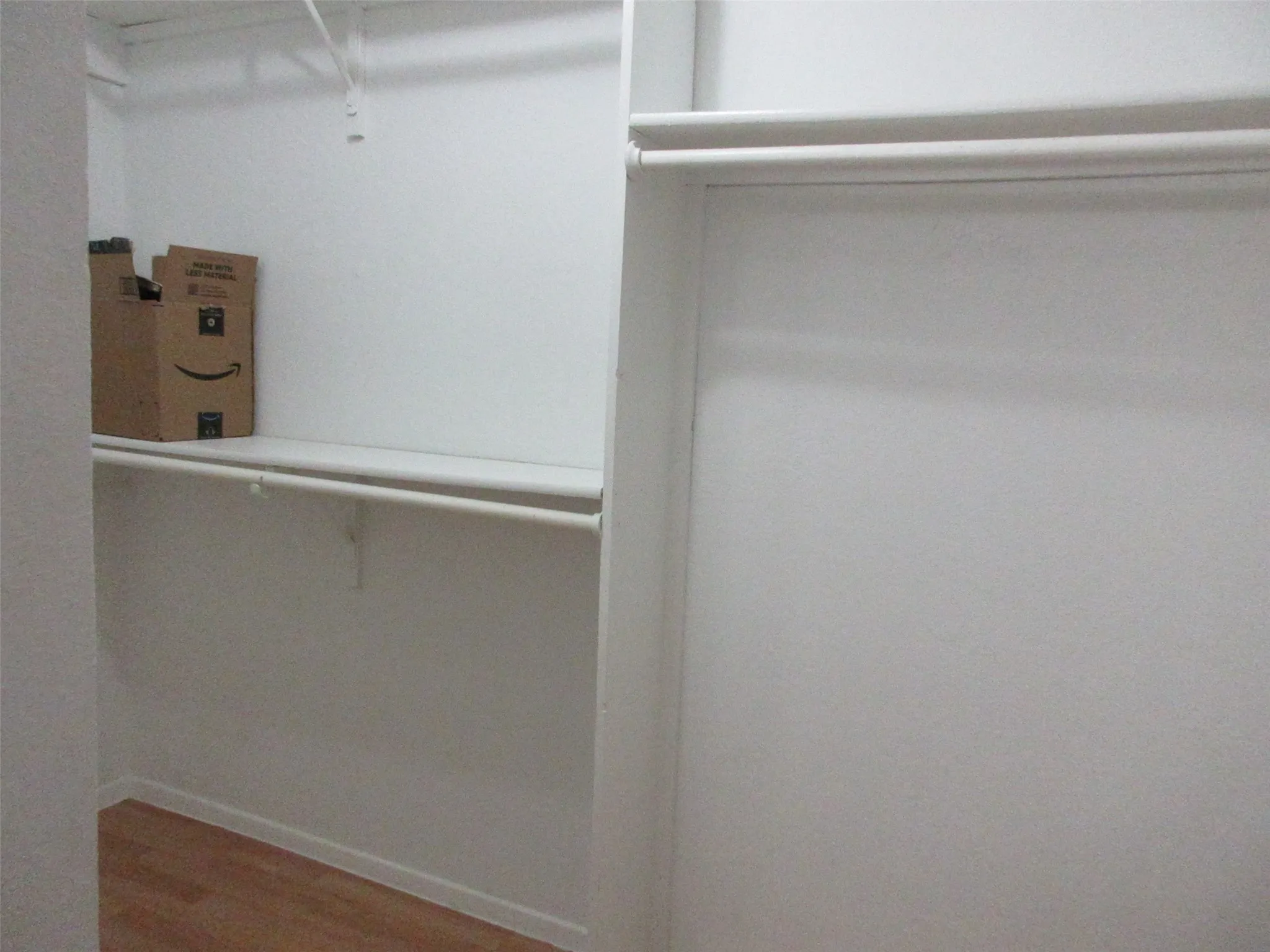 1st master closet at top of stairs