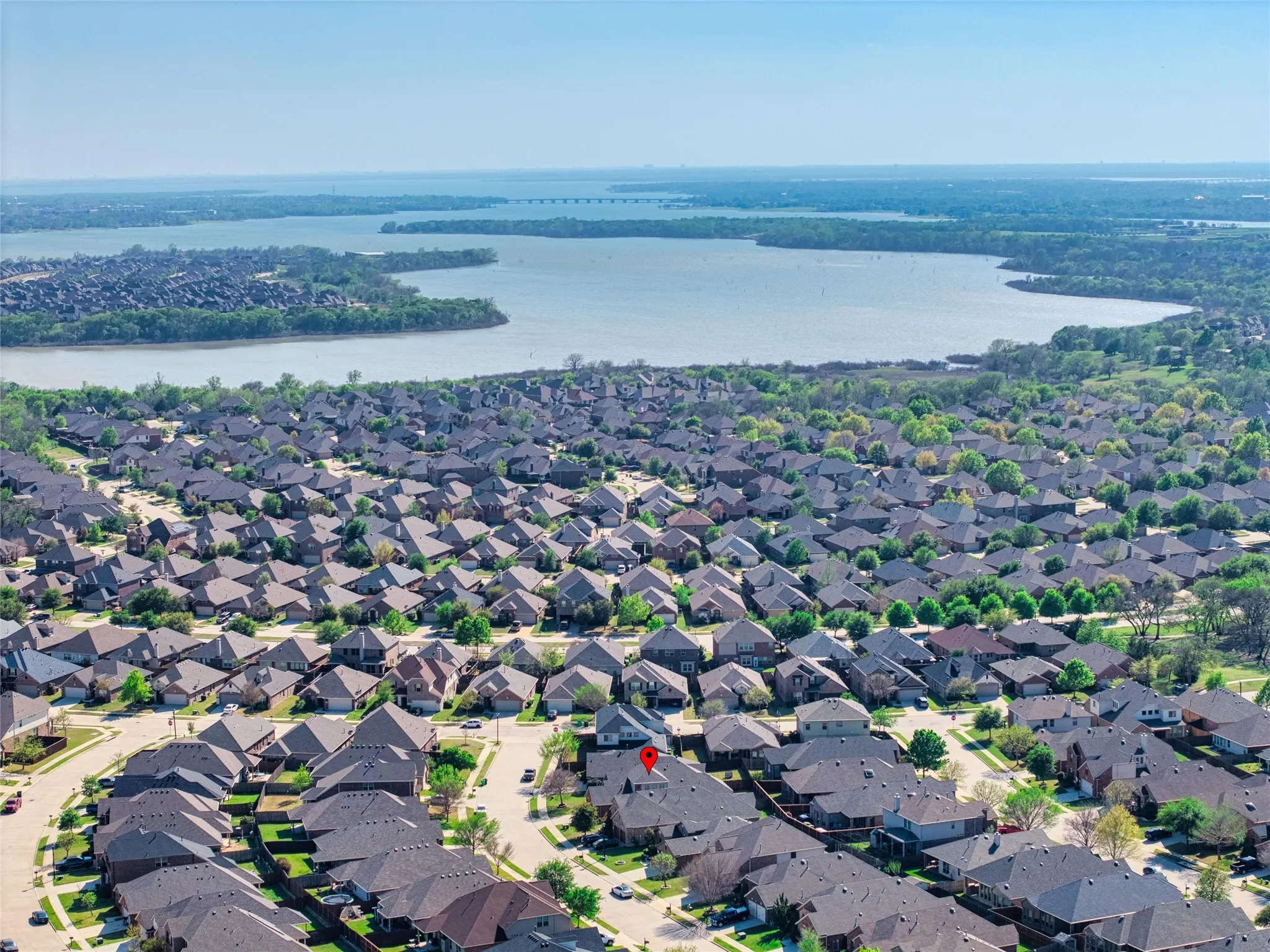 Minutes from Lake Lewisville, PGA Frisco, shopping, dining, and entertainment.