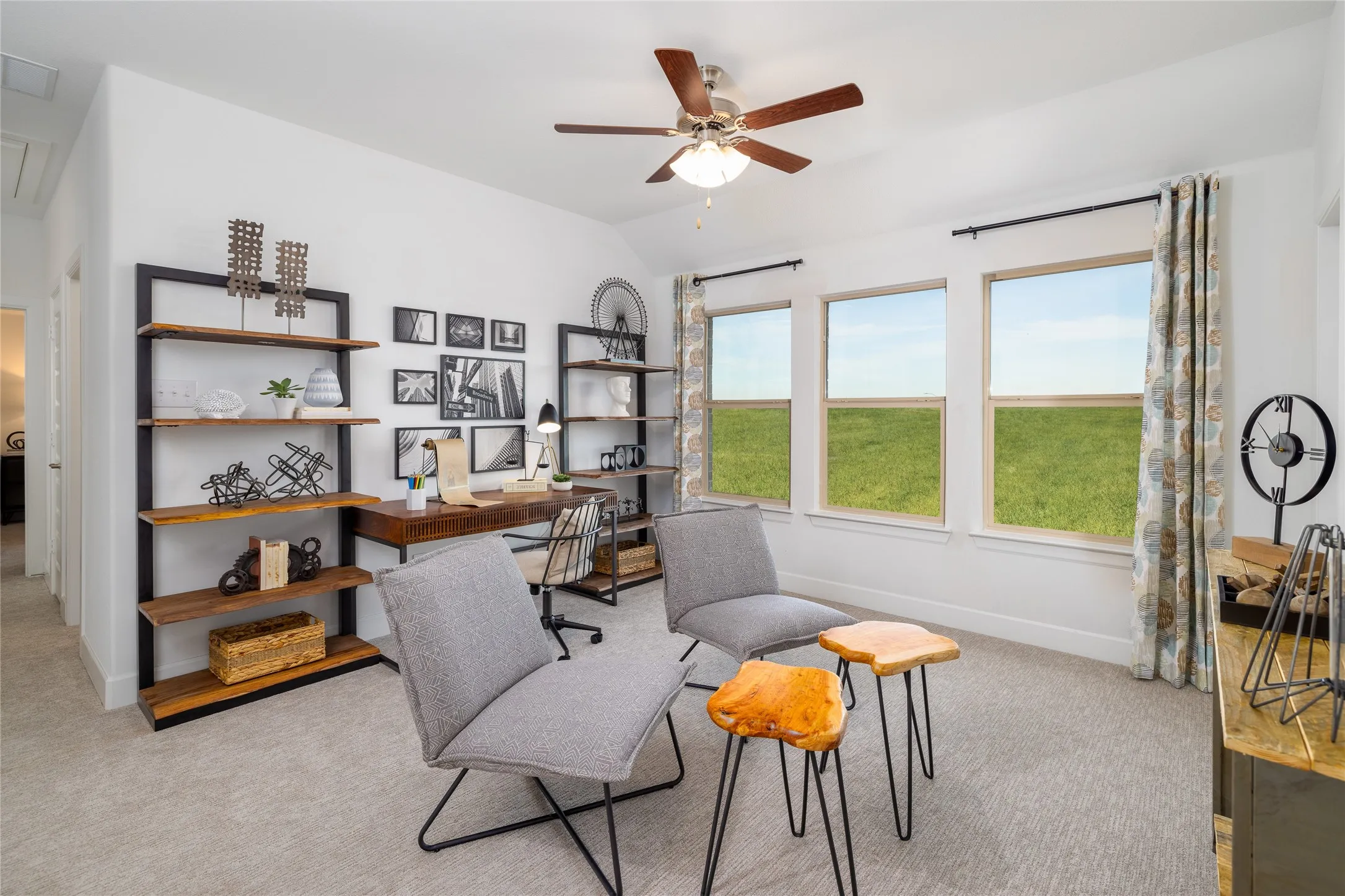 Beazer Homes Wildflower Ranch Brazos Floorplan. This is not a photo of the actual home, but is a photo of the Brazos floorplan.