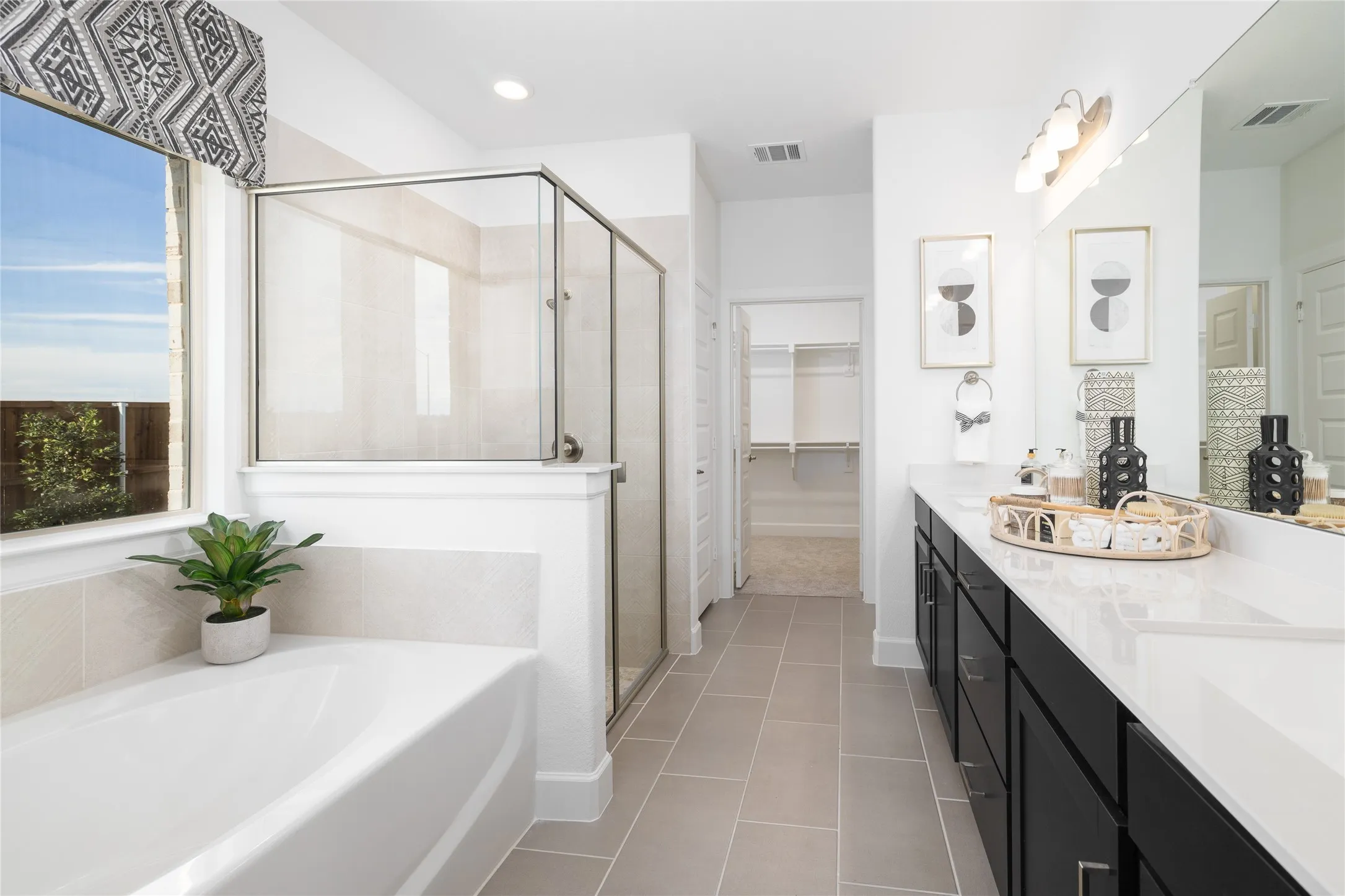 Beazer Homes Wildflower Ranch Brazos Floorplan. This is not a photo of the actual home, but is a photo of the Brazos floorplan.