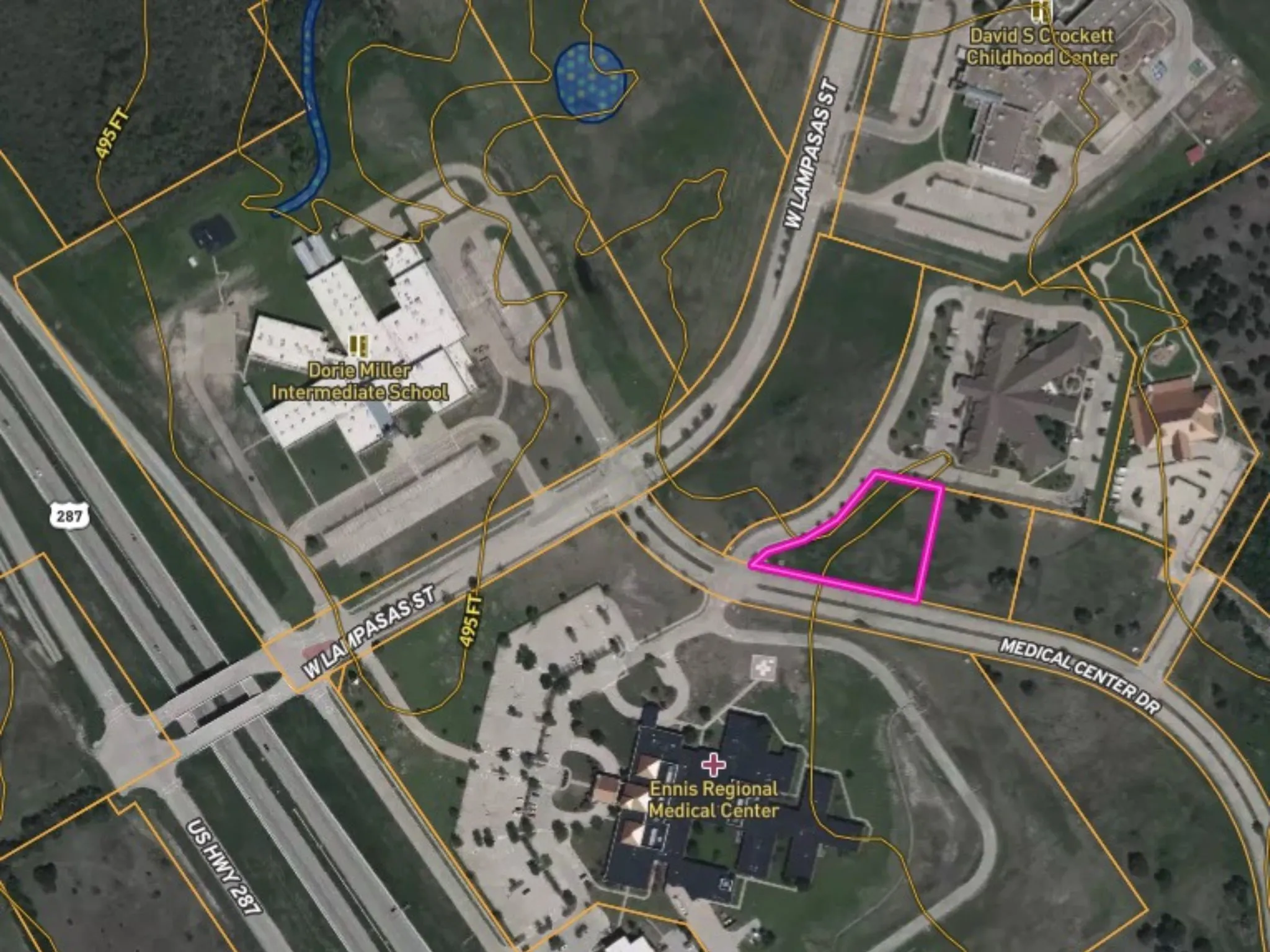Map of property location