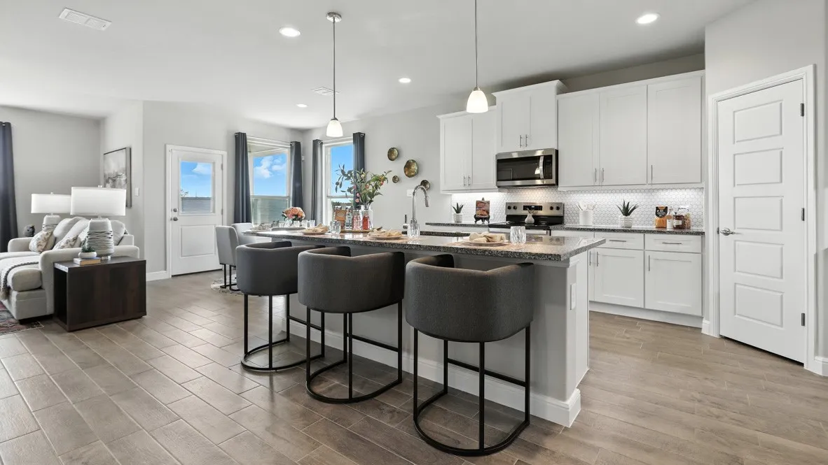 Kitchen - All Home and community information, including pricing, included features, terms, availability and amenities, are subject to change at any time without notice or obligation. All Drawings, pictures, photographs, video, square footages, floor plans, elevations, features, colors and sizes are approximate for illustration purposes only and will vary from the homes as built.
