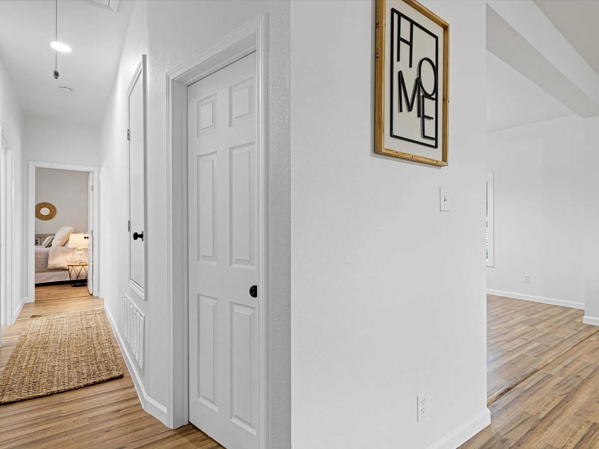 Front hall off living room