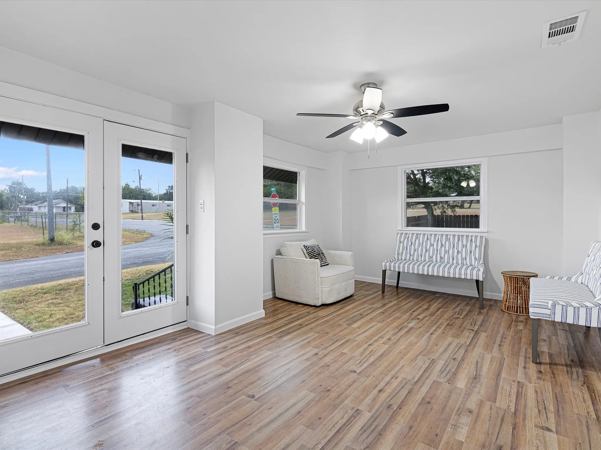Front second living area or flex room