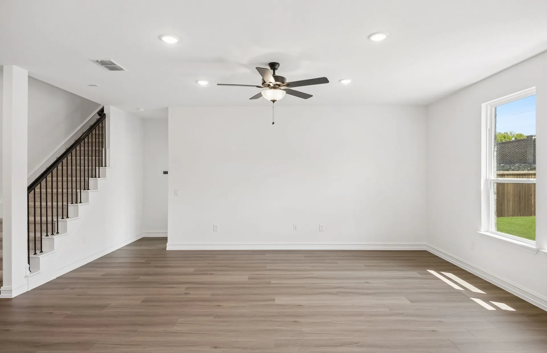 Spacious gathering room