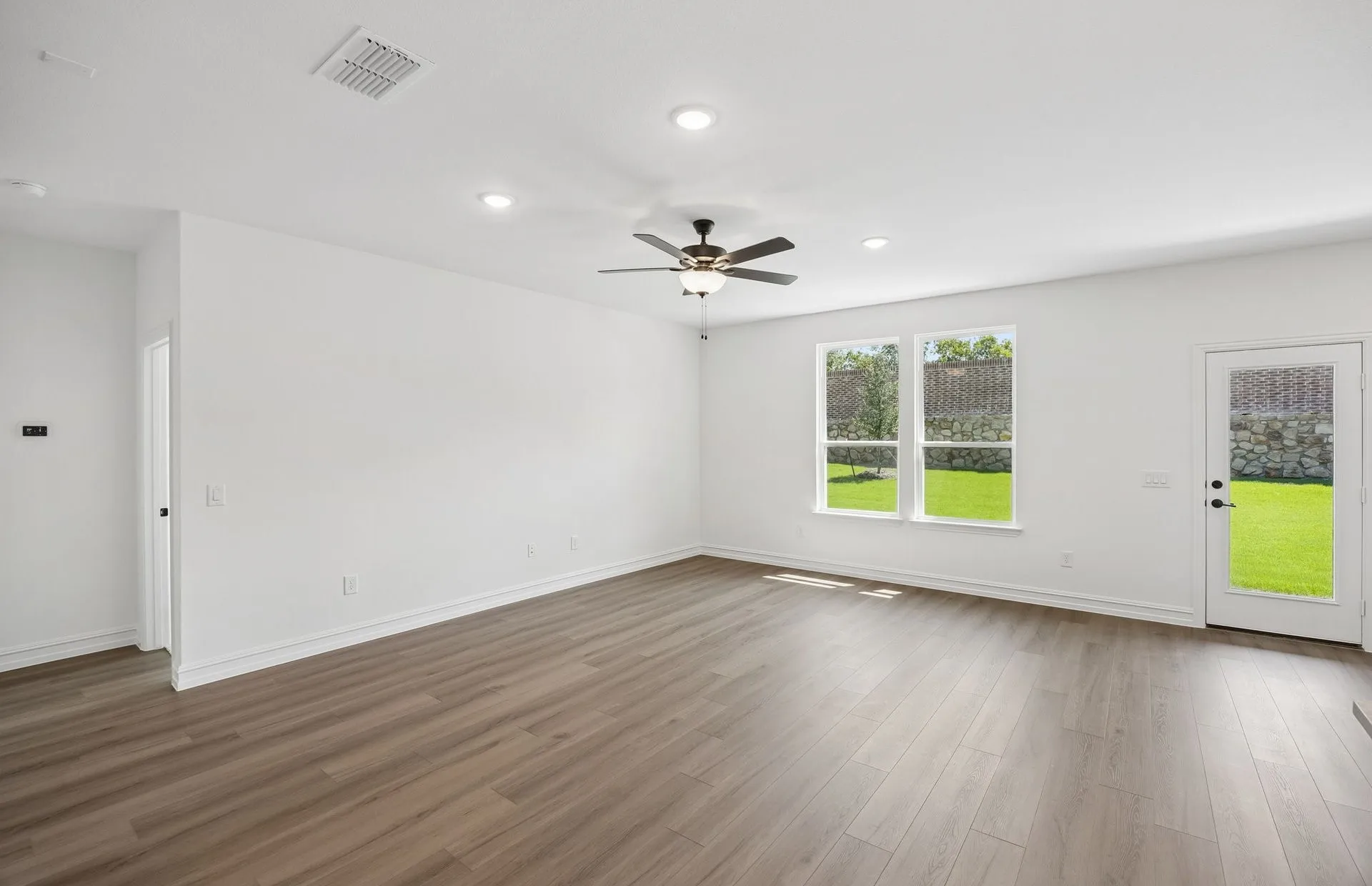 Natural light in gathering room