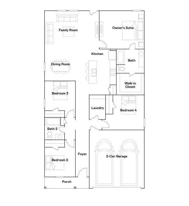 View of floor plan / room layout