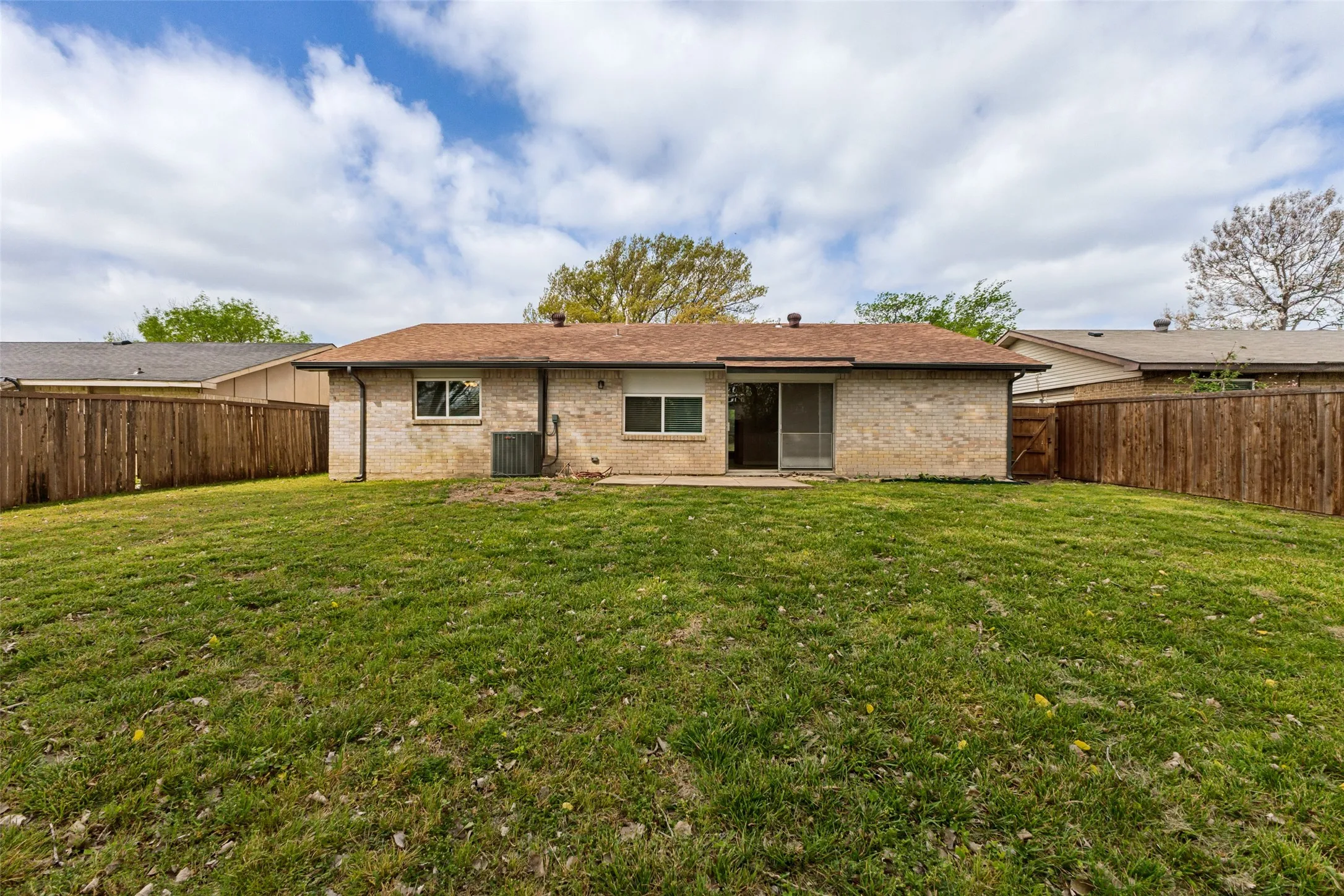 The backyard is truly a highlight, offering plenty of open space for outdoor activities, gardening, or simply relaxing in the fresh air.