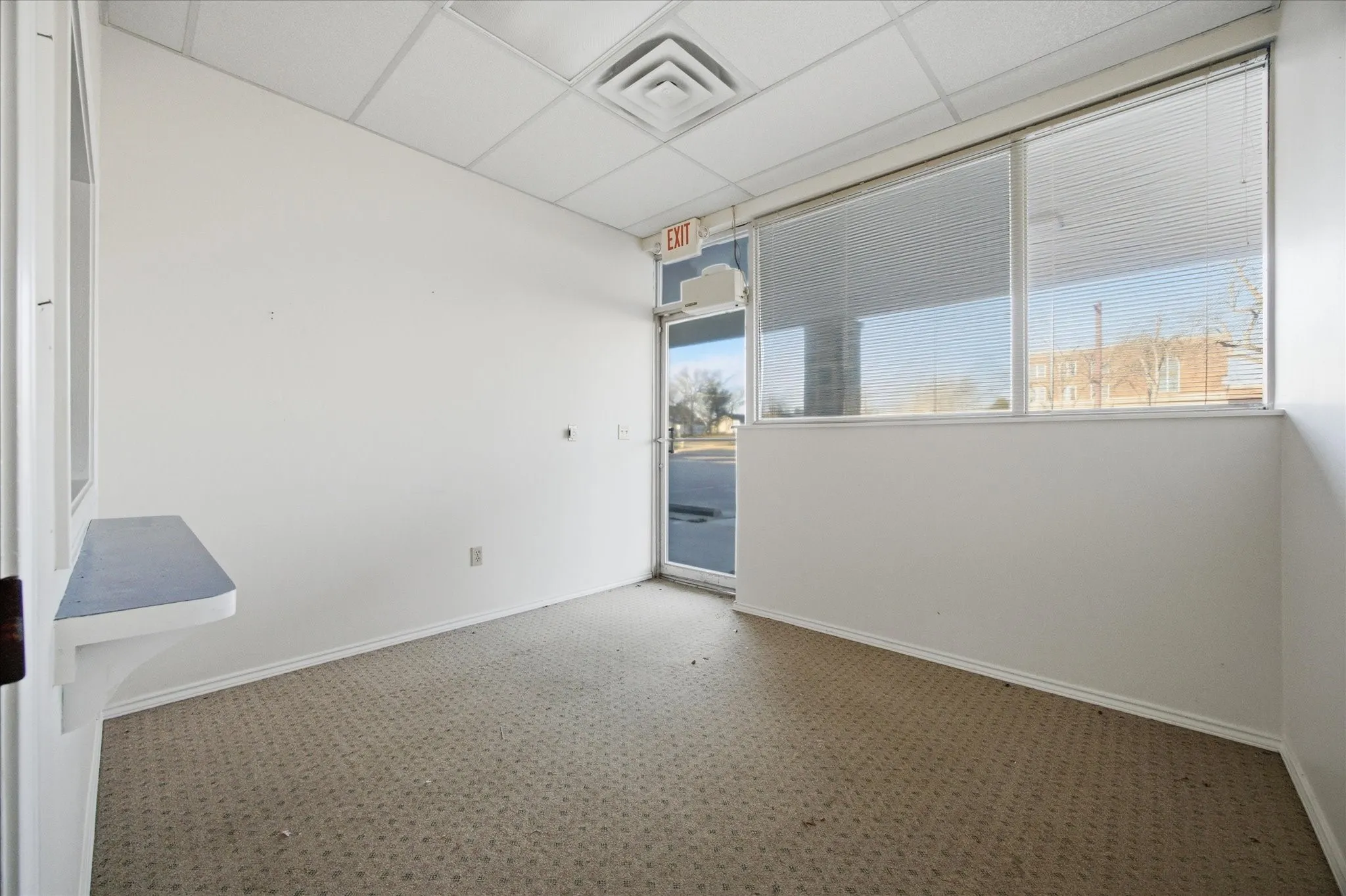 Light and airy reception area