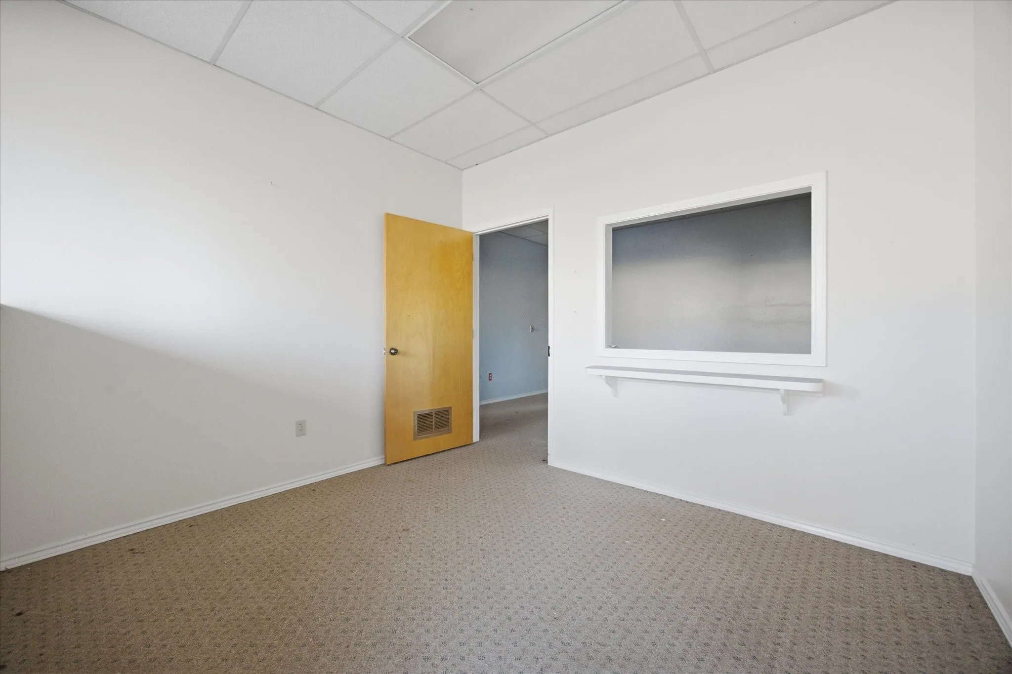 Expansive reception area