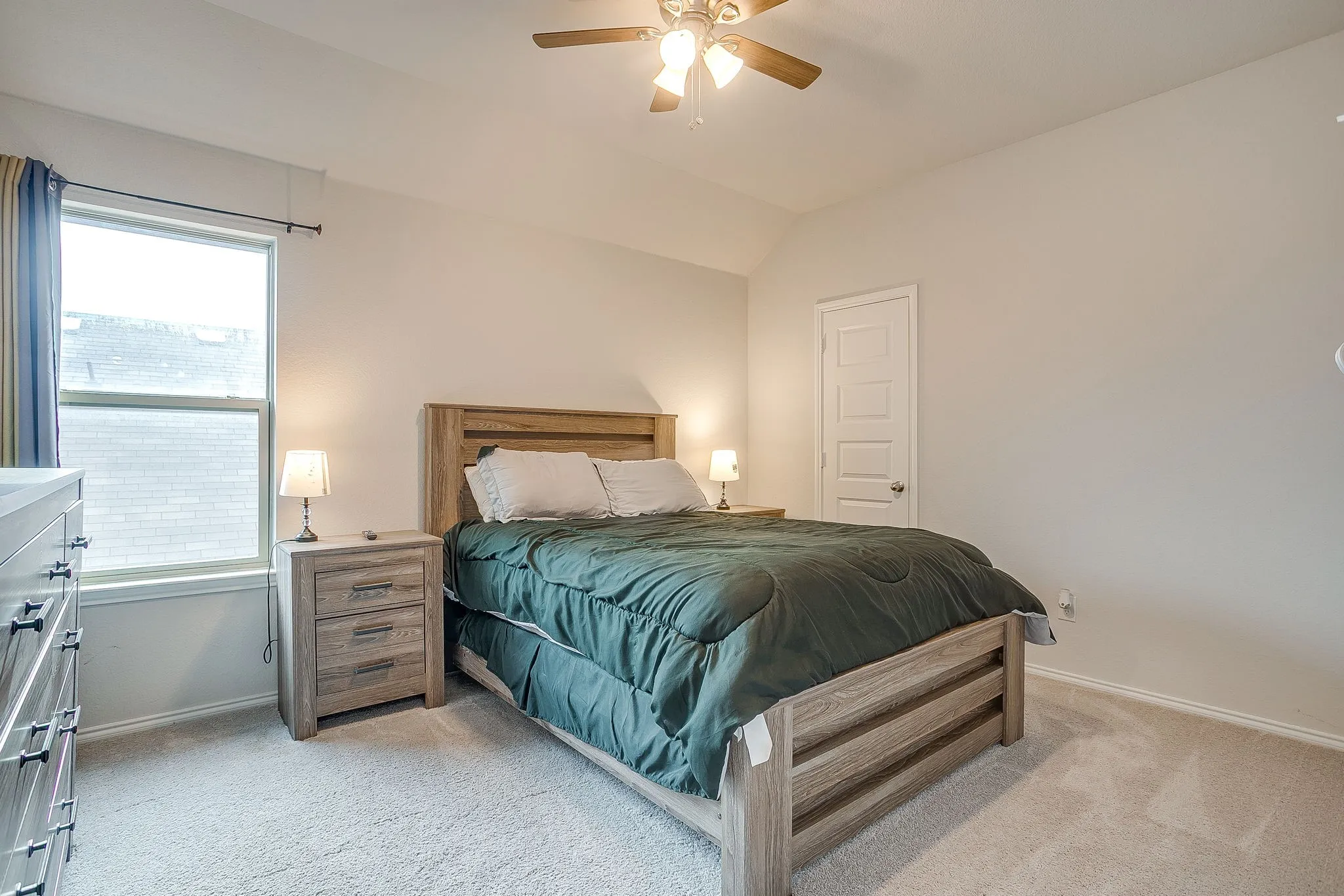 Great closet space in each room.