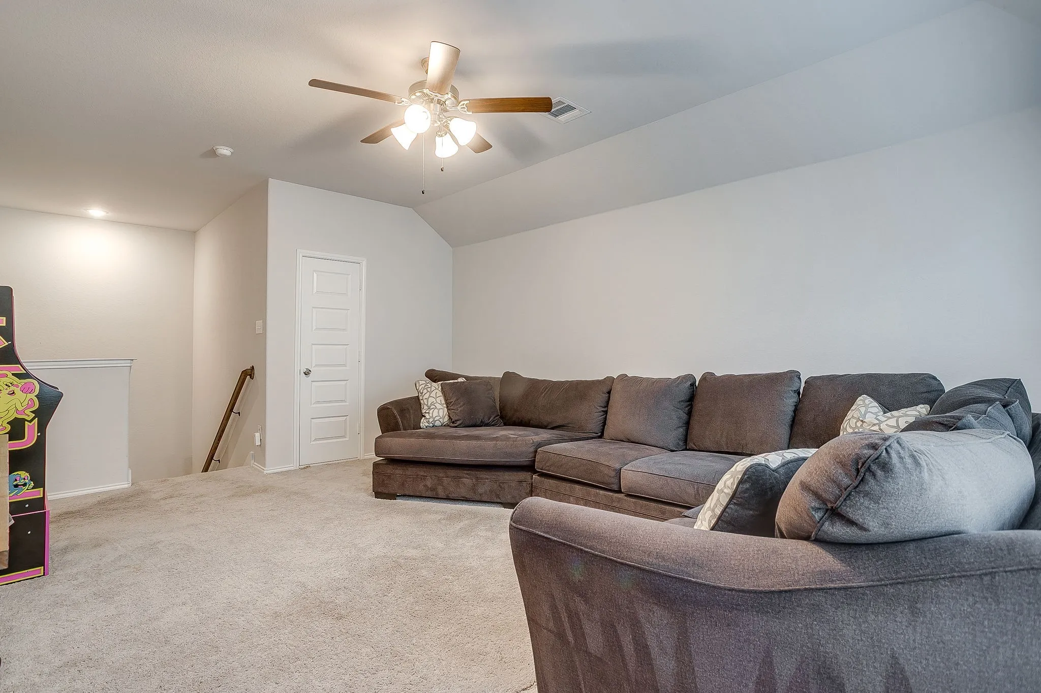 Great space to game, watch sports, or just relax.