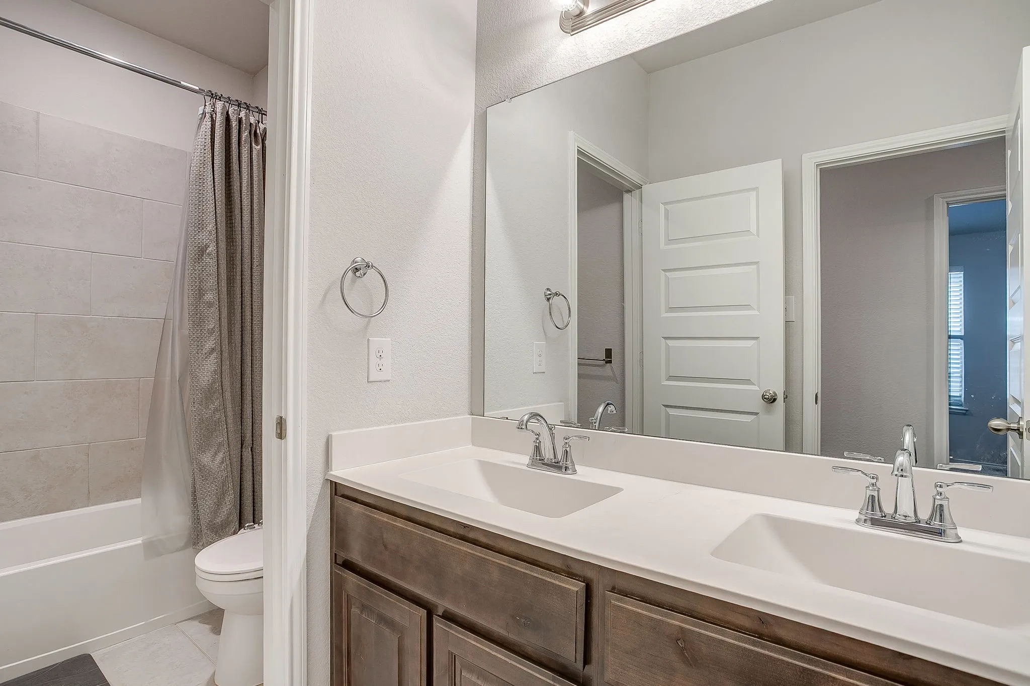 Double sinks in every bath.