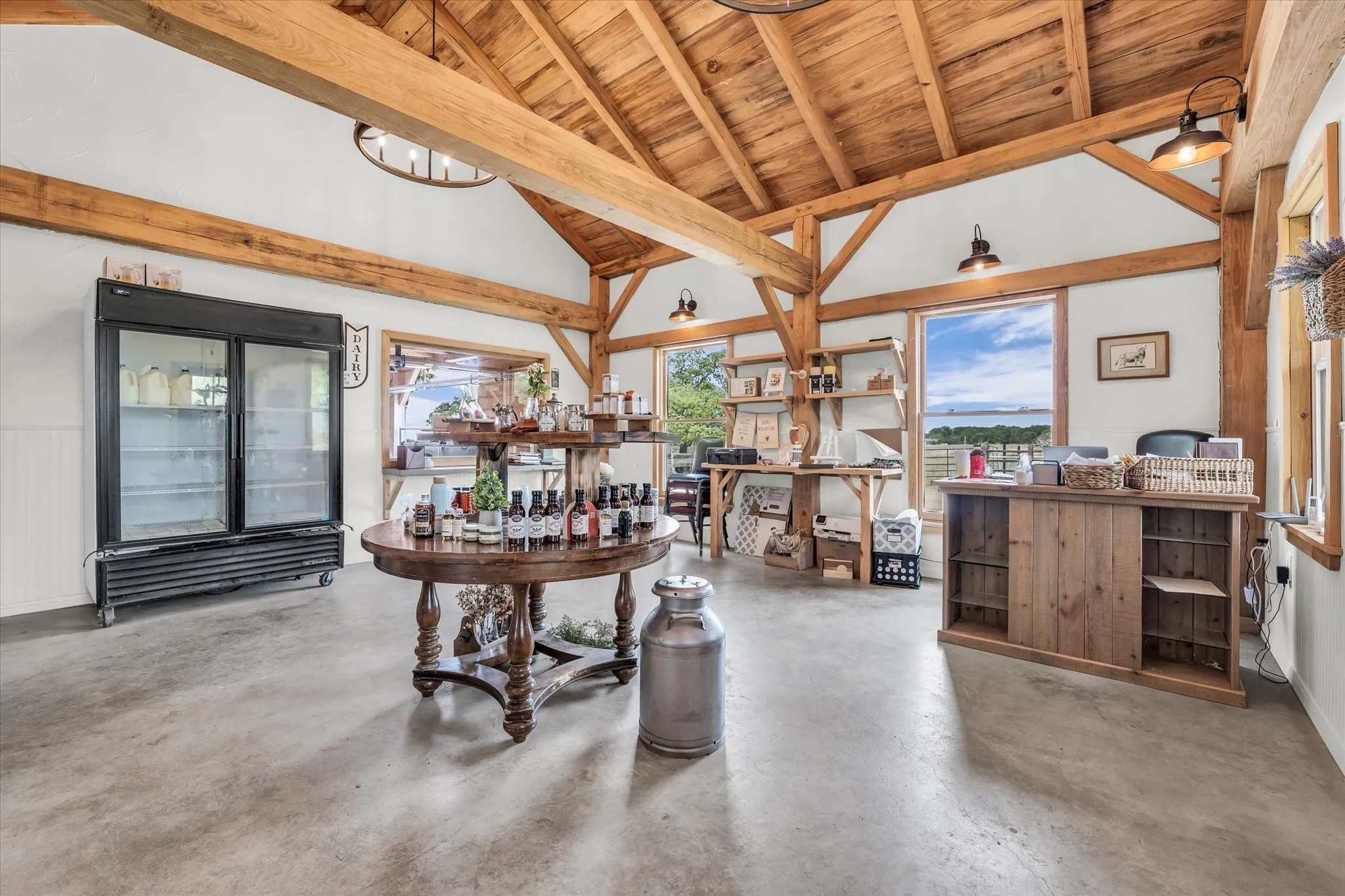 Dairy storefront