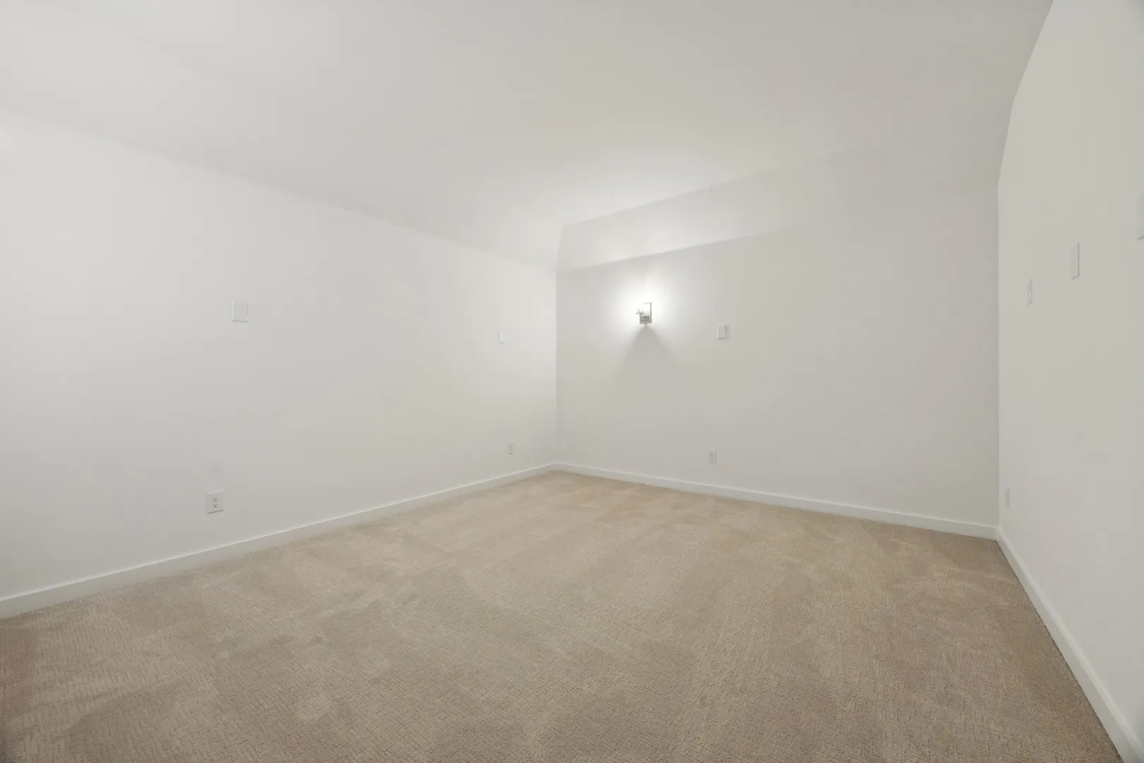 Media Room in the Monet II home plan by Trophy Signature Homes – REPRESENTATIVE PHOTO