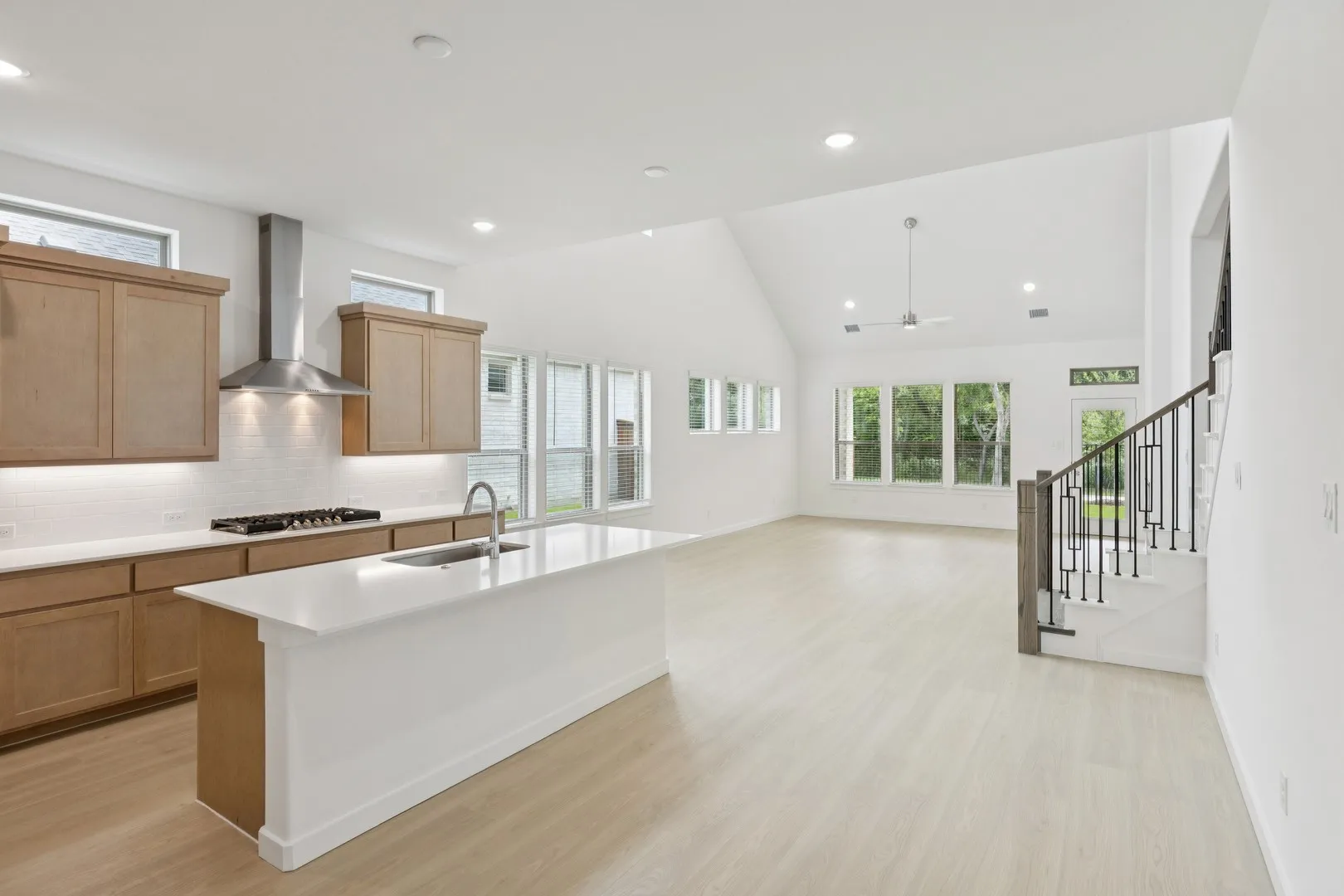 Kitchen in the Monet II home plan by Trophy Signature Homes – REPRESENTATIVE PHOTO