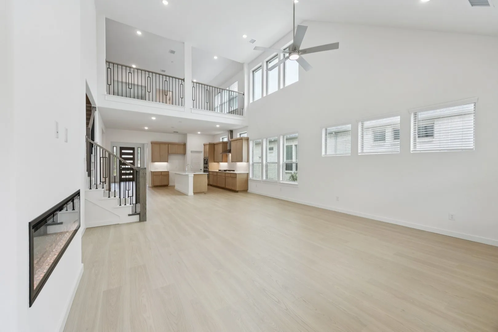 Open First Floor in the Monet II home plan by Trophy Signature Homes – REPRESENTATIVE PHOTO