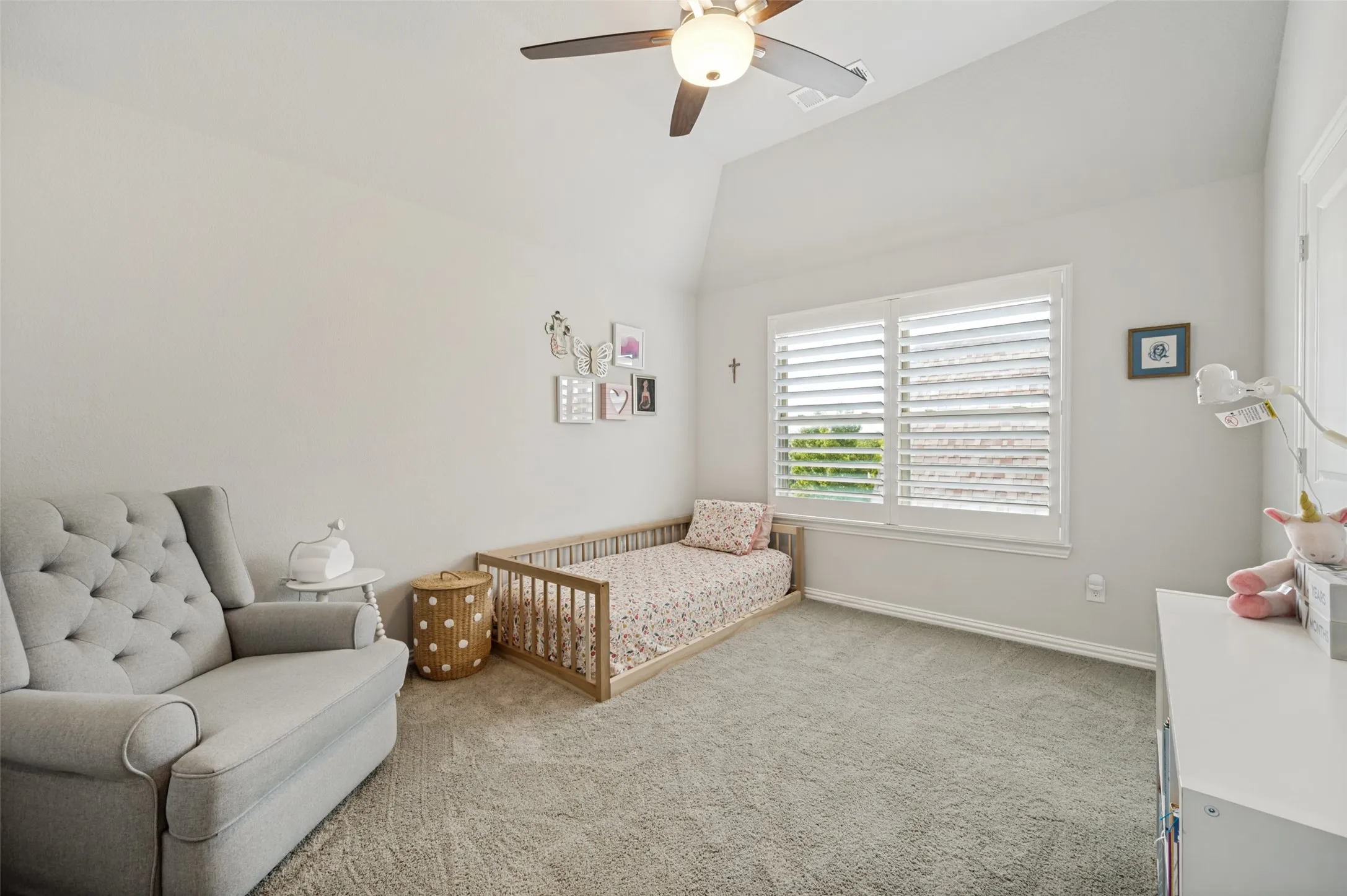 Upstairs Bedroom with Walk-In Closet