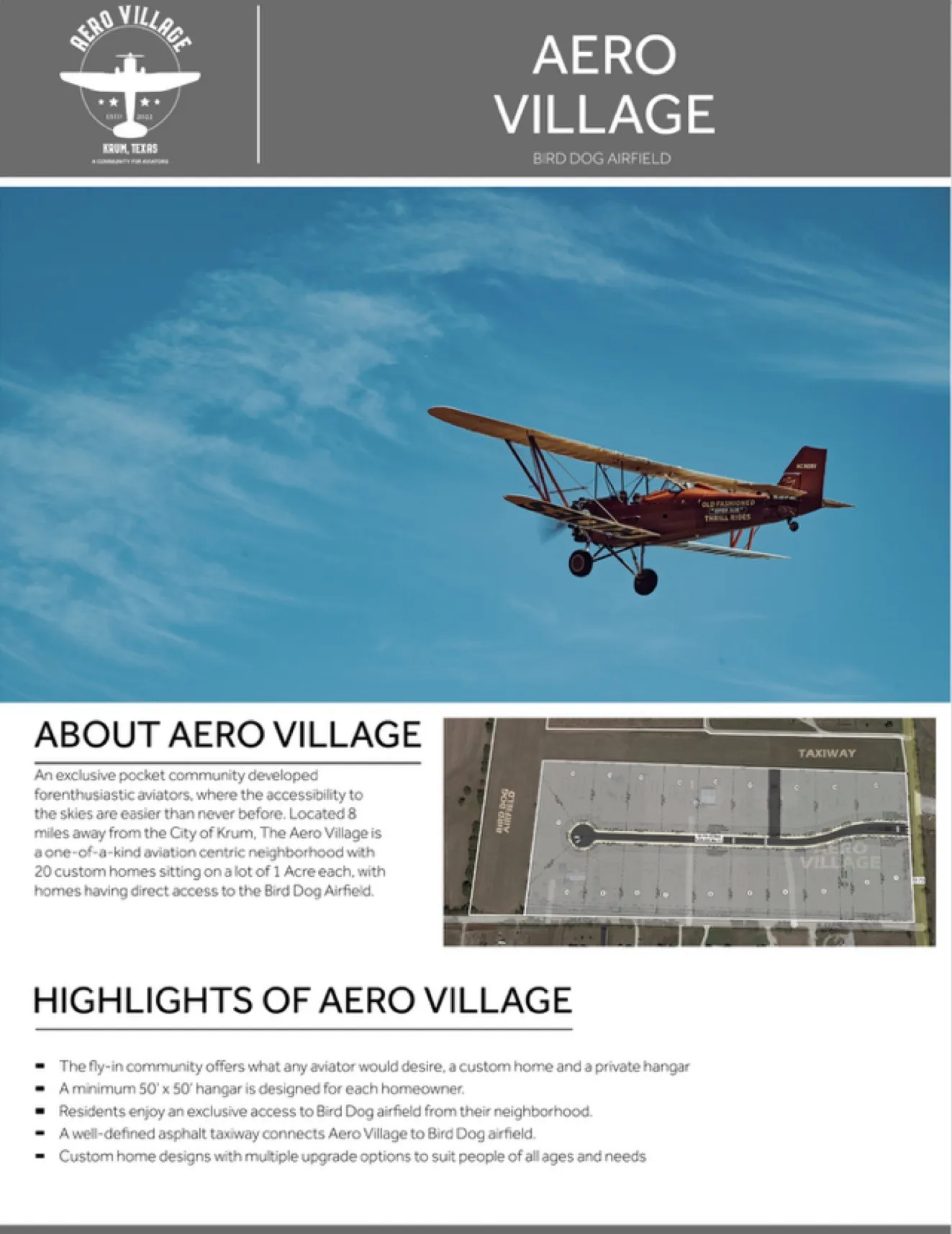 View of a document with a collage of images