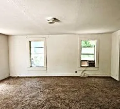 Efficiency garage apartment, living and sleeping