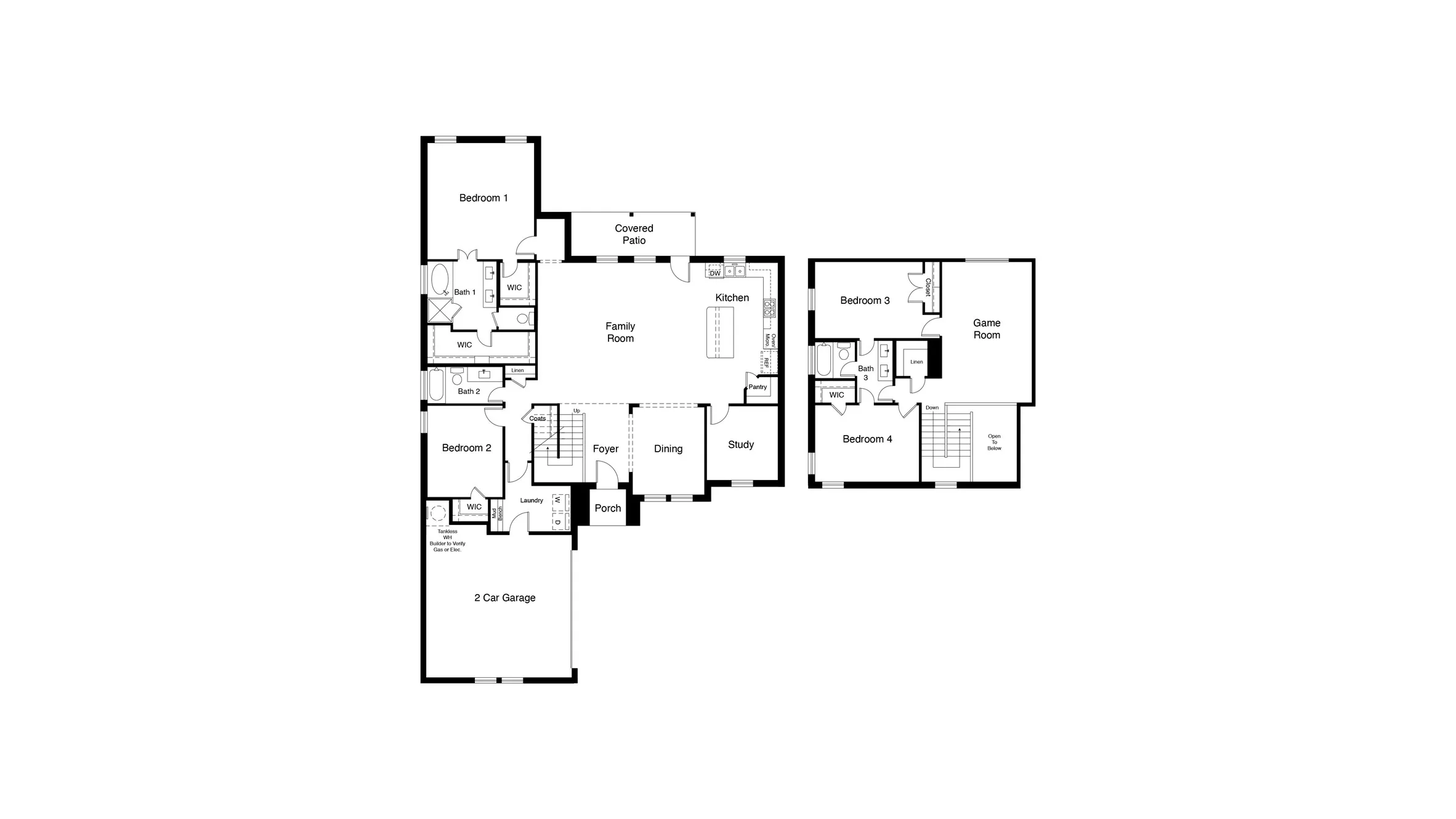 D.R. Horton's Brook Meadow Floorplan - All Home and community information, including pricing, included features, terms, availability and amenities, are subject to change at any time without notice or obligation. All Drawings, pictures, photographs, video, square footages, floor plans, elevations, features, colors and sizes are approximate for illustration purposes only and will vary from the homes as built.